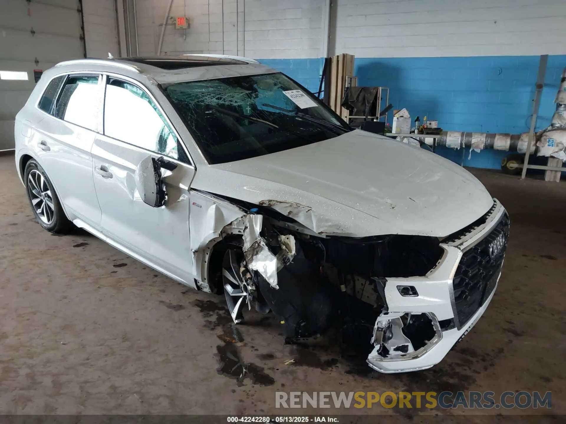 1 fotografías del automóvil dañado WA1FAAFY5P2159826 AUDI Q5 2023