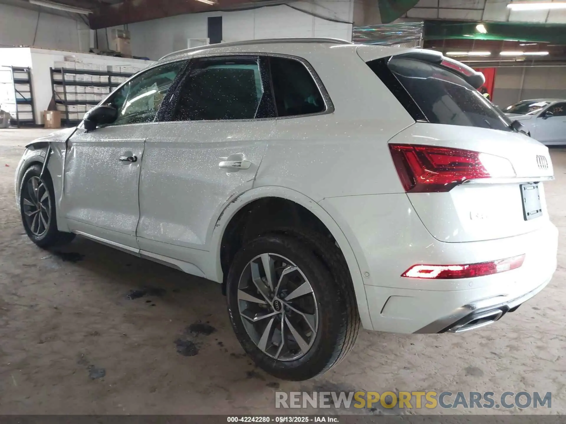 3 fotografías del automóvil dañado WA1FAAFY5P2159826 AUDI Q5 2023