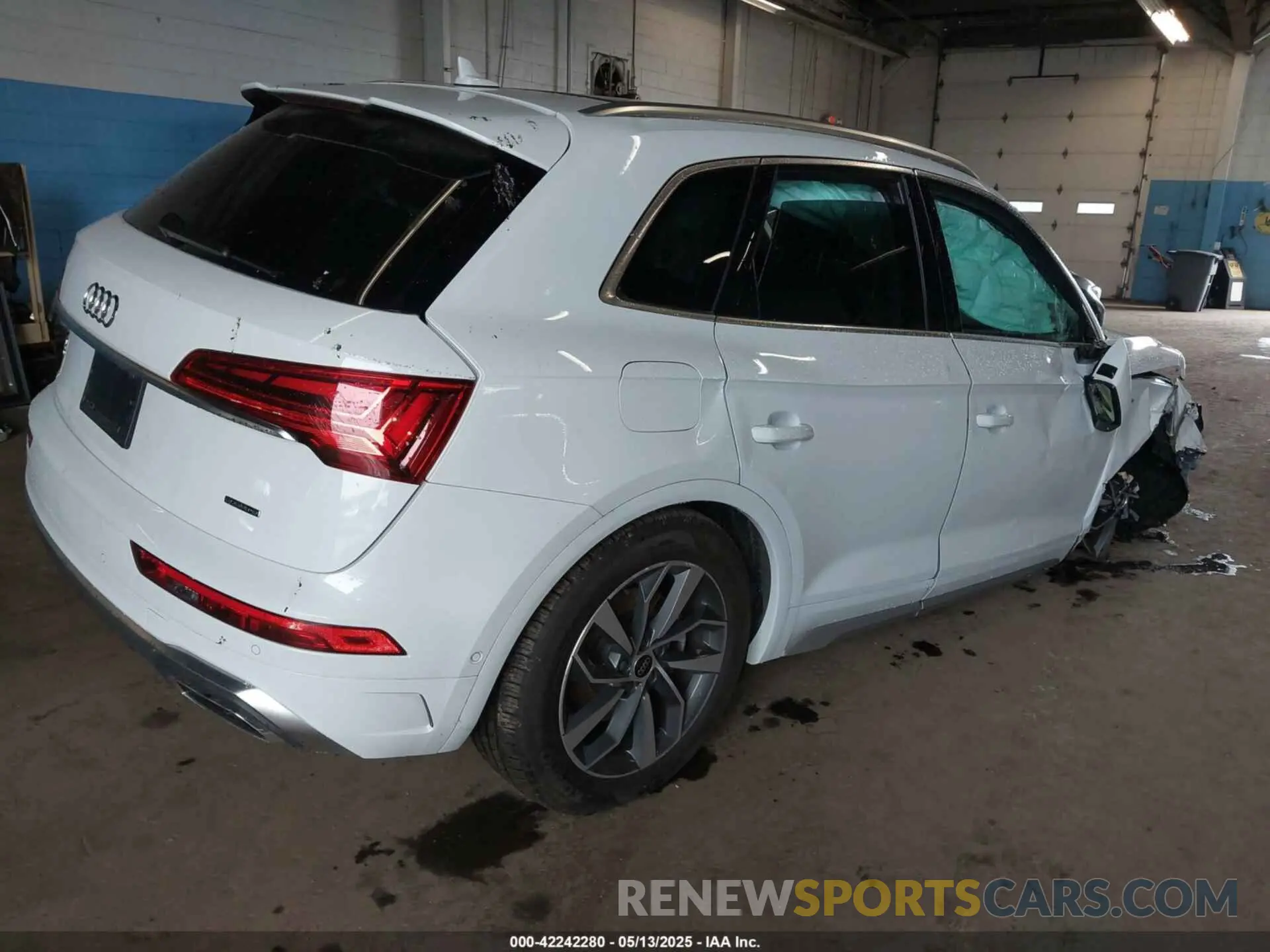4 fotografías del automóvil dañado WA1FAAFY5P2159826 AUDI Q5 2023