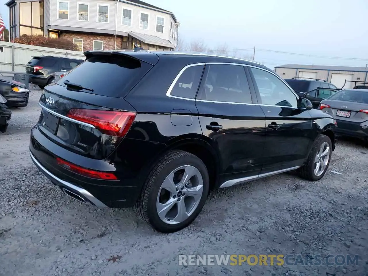 3 fotografías del automóvil dañado WA1FAAFY7P2185795 AUDI Q5 2023