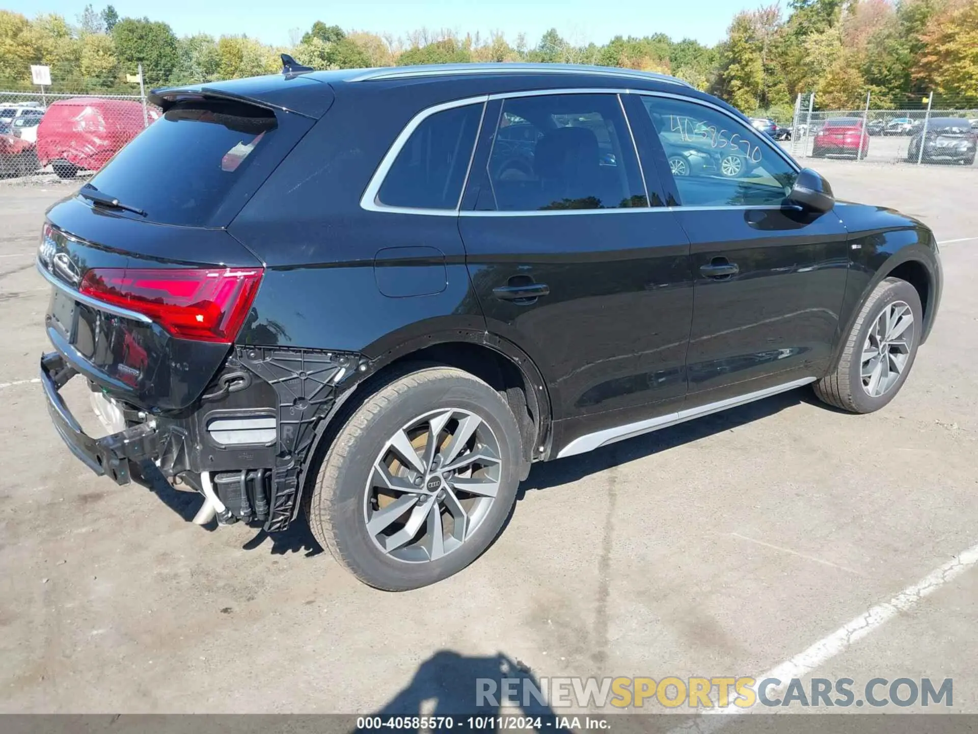 4 fotografías del automóvil dañado WA1GAAFY0P2161522 AUDI Q5 2023
