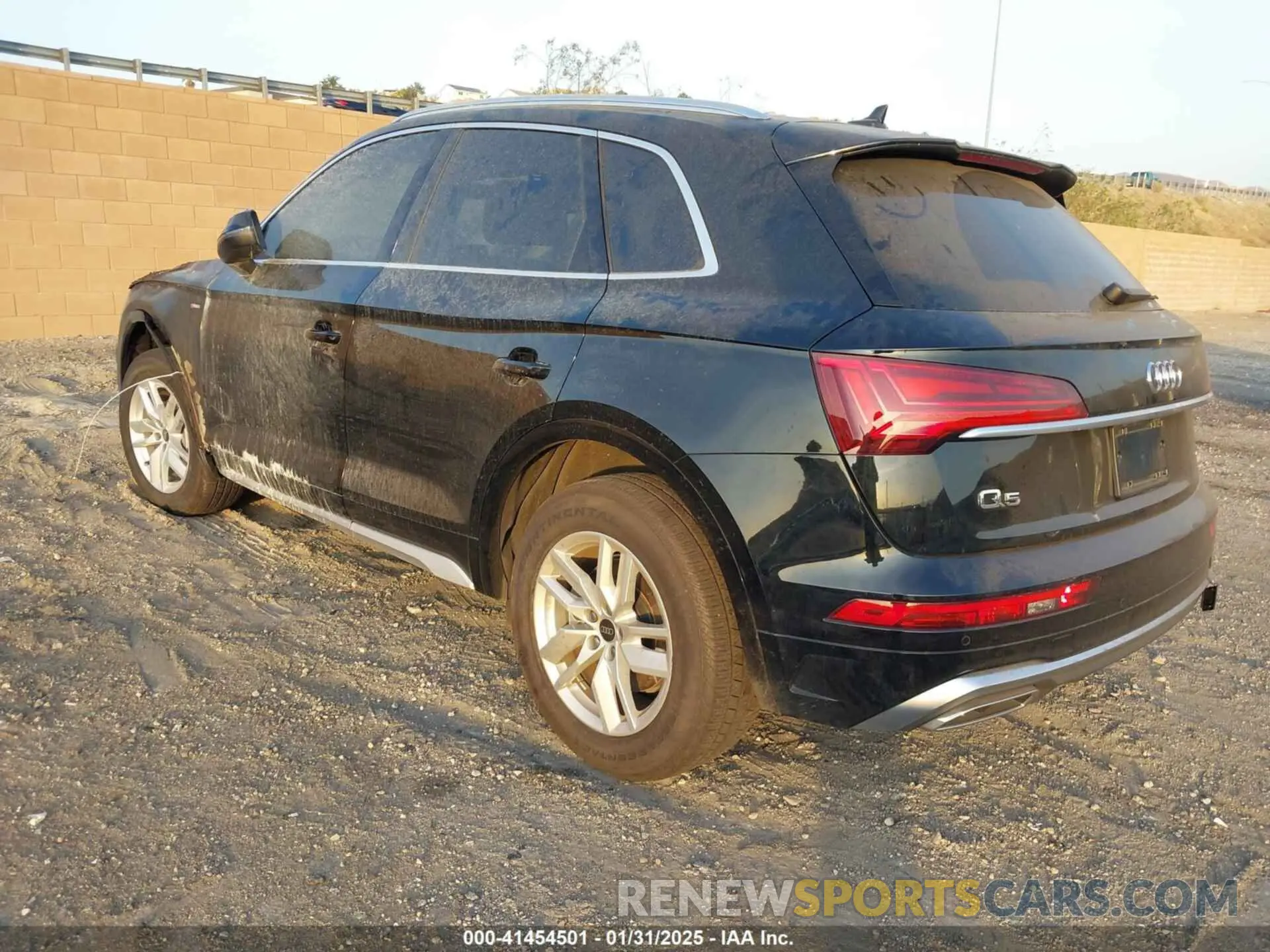 3 fotografías del automóvil dañado WA1GAAFY1P2052745 AUDI Q5 2023