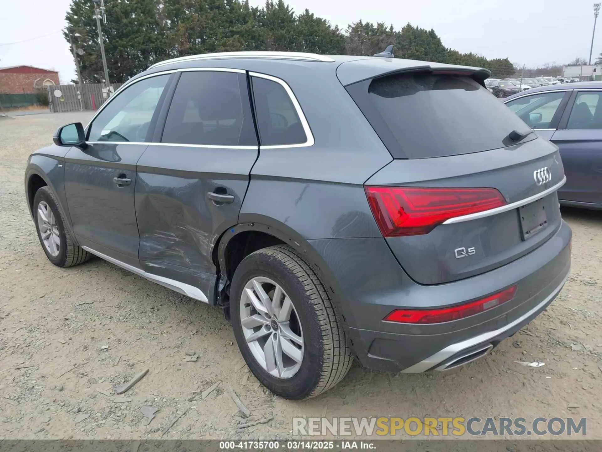 3 fotografías del automóvil dañado WA1GAAFY3P2062189 AUDI Q5 2023