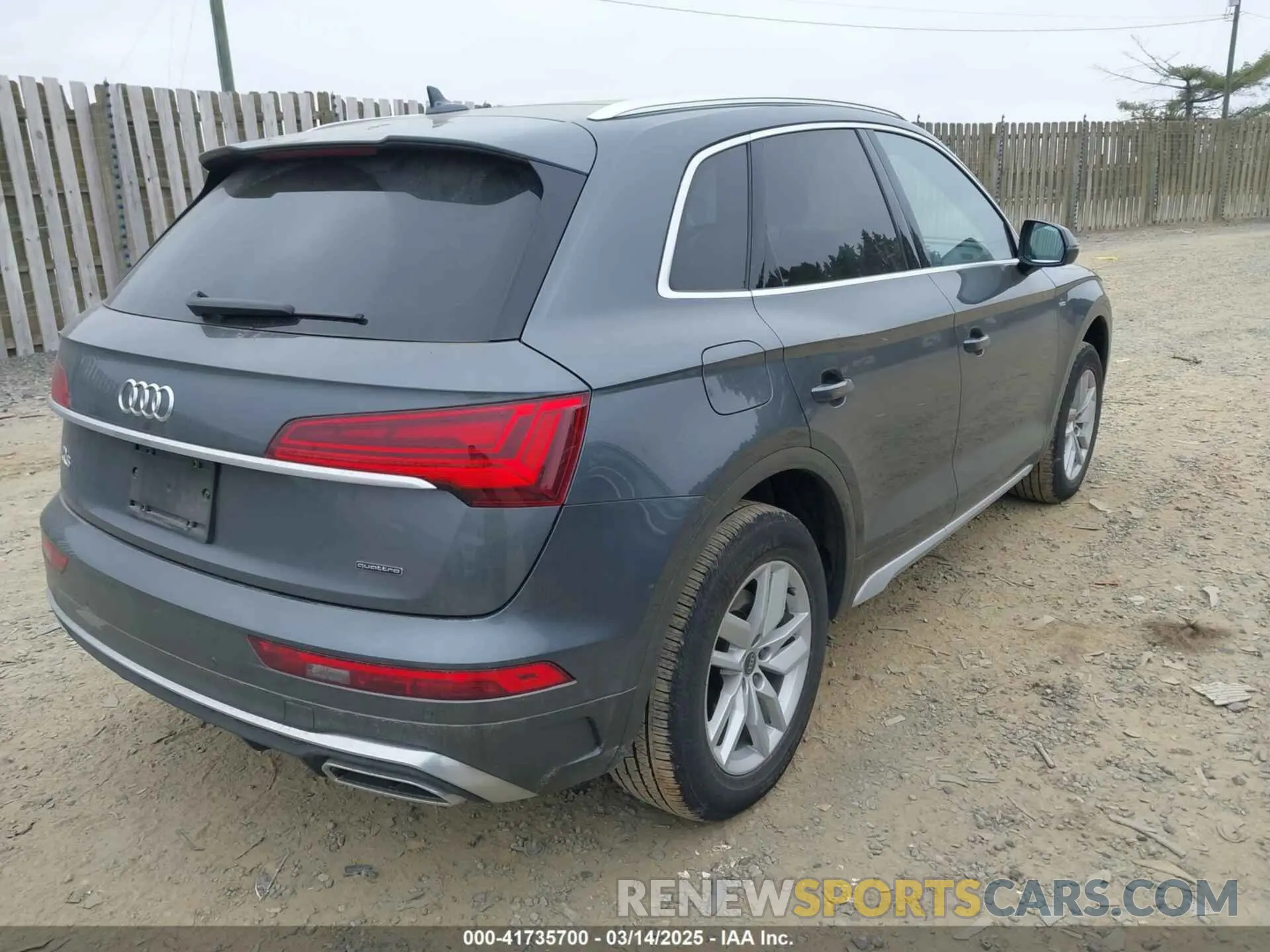 4 fotografías del automóvil dañado WA1GAAFY3P2062189 AUDI Q5 2023