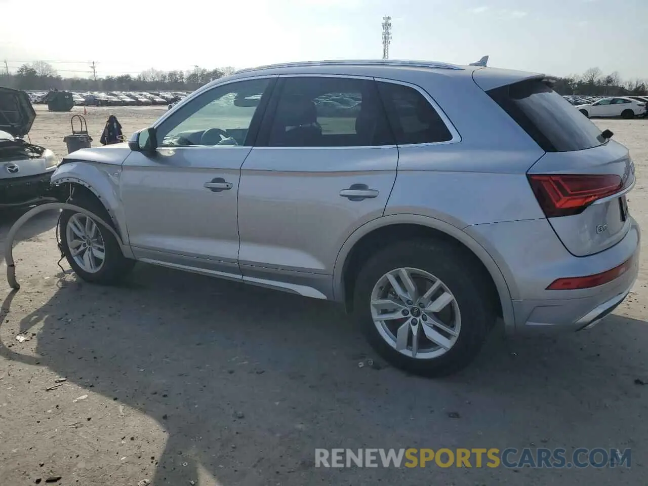 2 fotografías del automóvil dañado WA1GAAFY3P2098710 AUDI Q5 2023