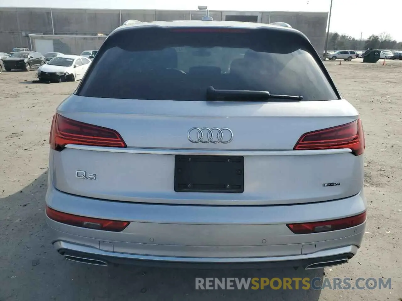 6 fotografías del automóvil dañado WA1GAAFY3P2098710 AUDI Q5 2023