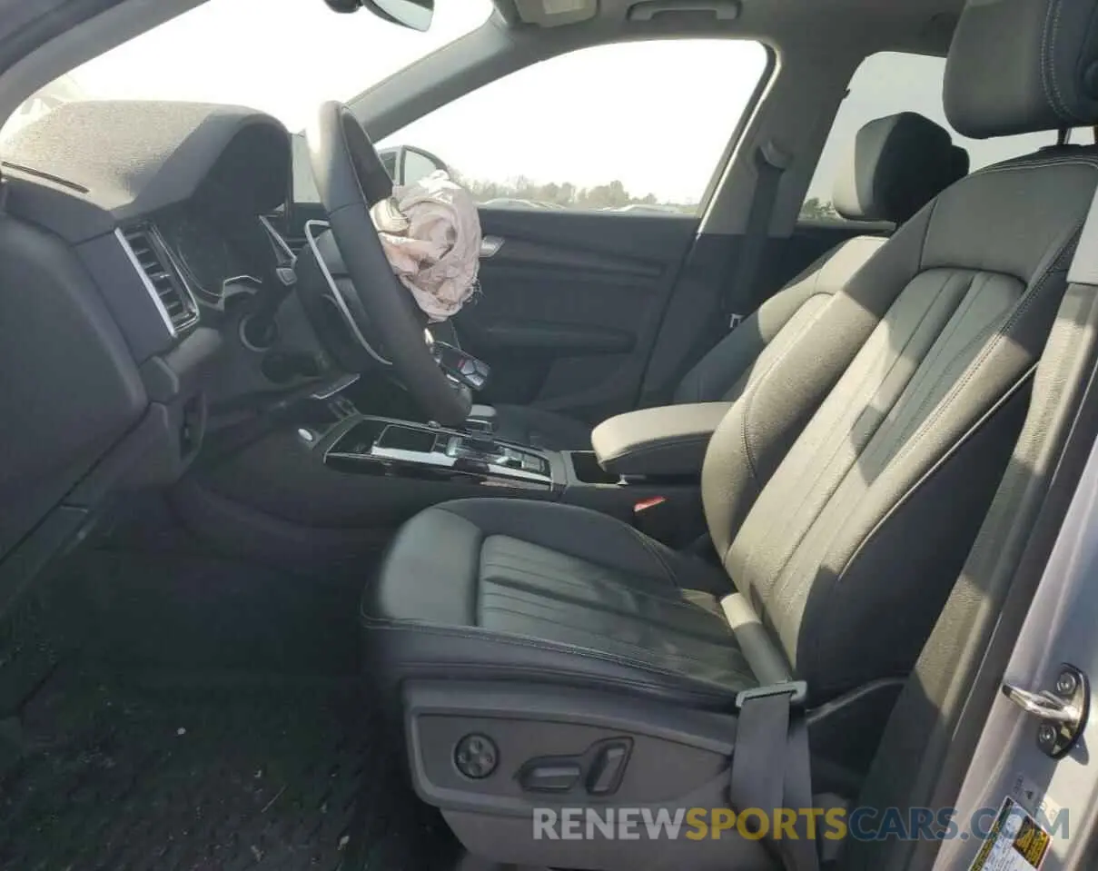 7 fotografías del automóvil dañado WA1GAAFY3P2098710 AUDI Q5 2023