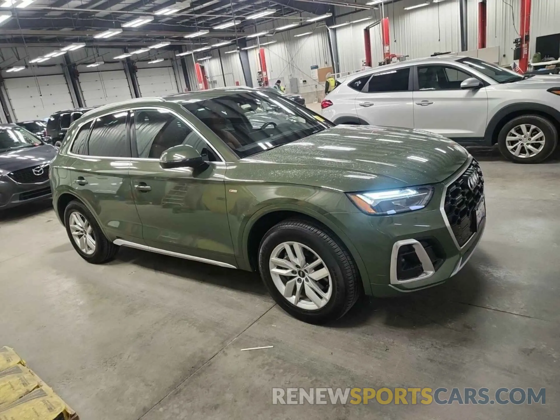 5 fotografías del automóvil dañado WA1GAAFY4P2030772 AUDI Q5 2023