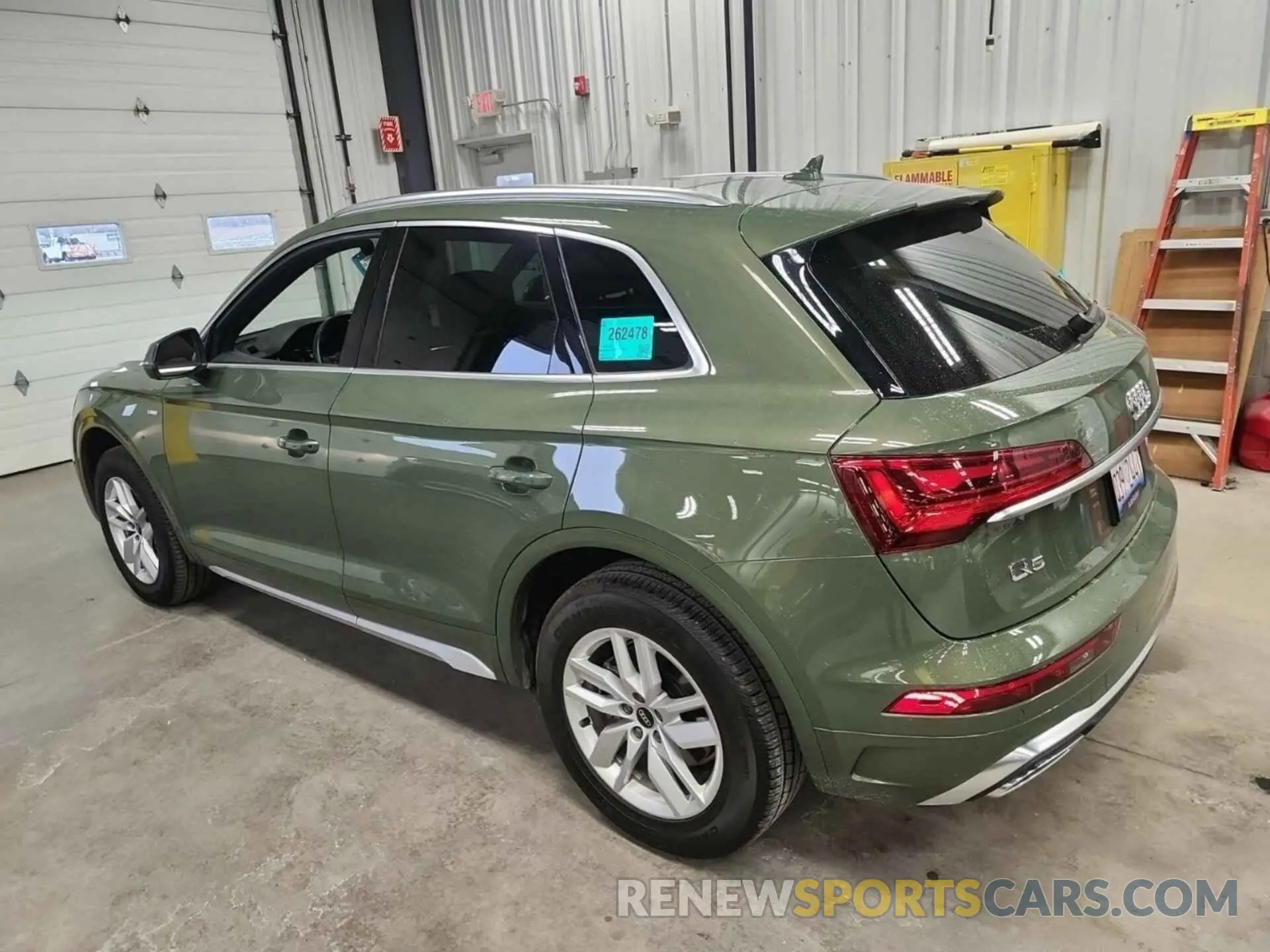 9 fotografías del automóvil dañado WA1GAAFY4P2030772 AUDI Q5 2023