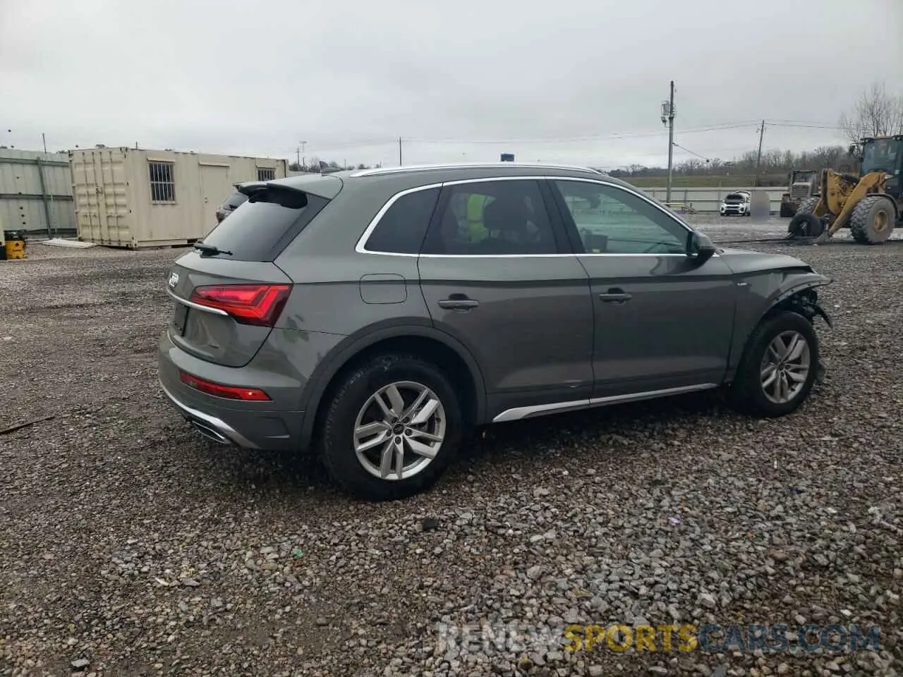 3 fotografías del automóvil dañado WA1GAAFY4P2045059 AUDI Q5 2023
