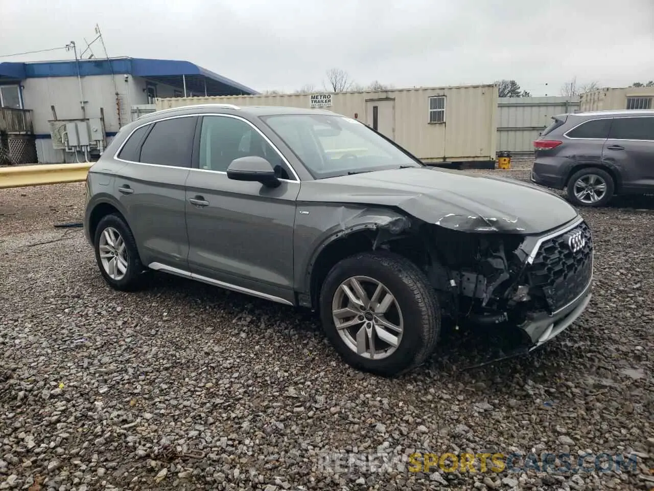 4 fotografías del automóvil dañado WA1GAAFY4P2045059 AUDI Q5 2023