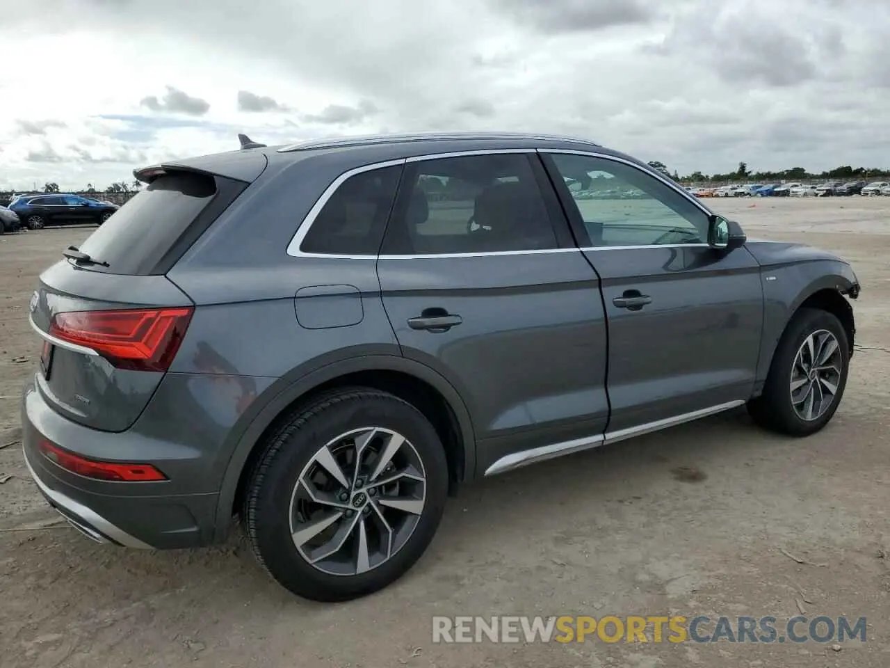 3 fotografías del automóvil dañado WA1GAAFY4P2058457 AUDI Q5 2023