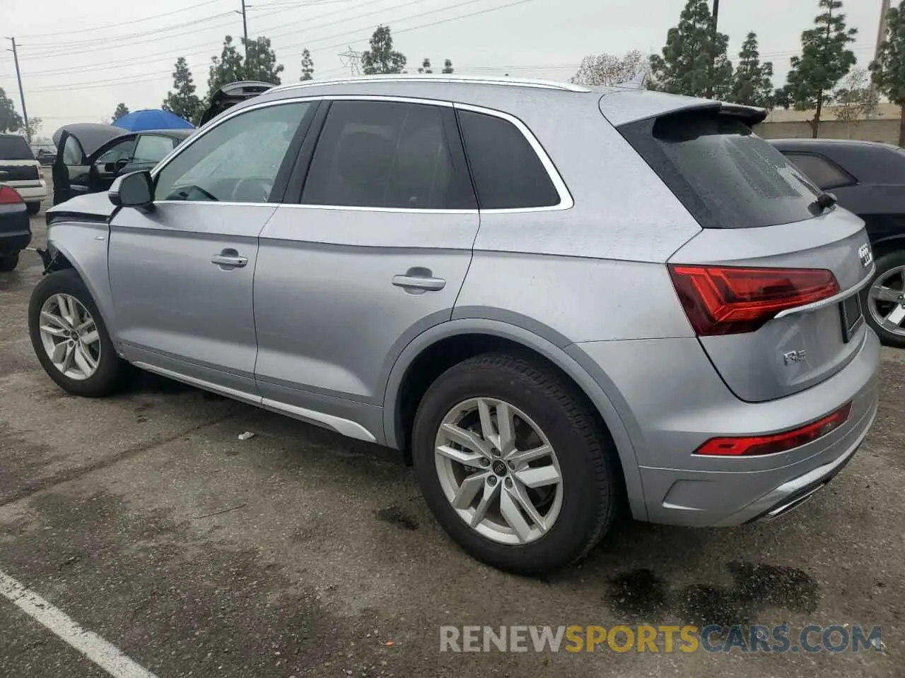 2 fotografías del automóvil dañado WA1GAAFY4P2132234 AUDI Q5 2023