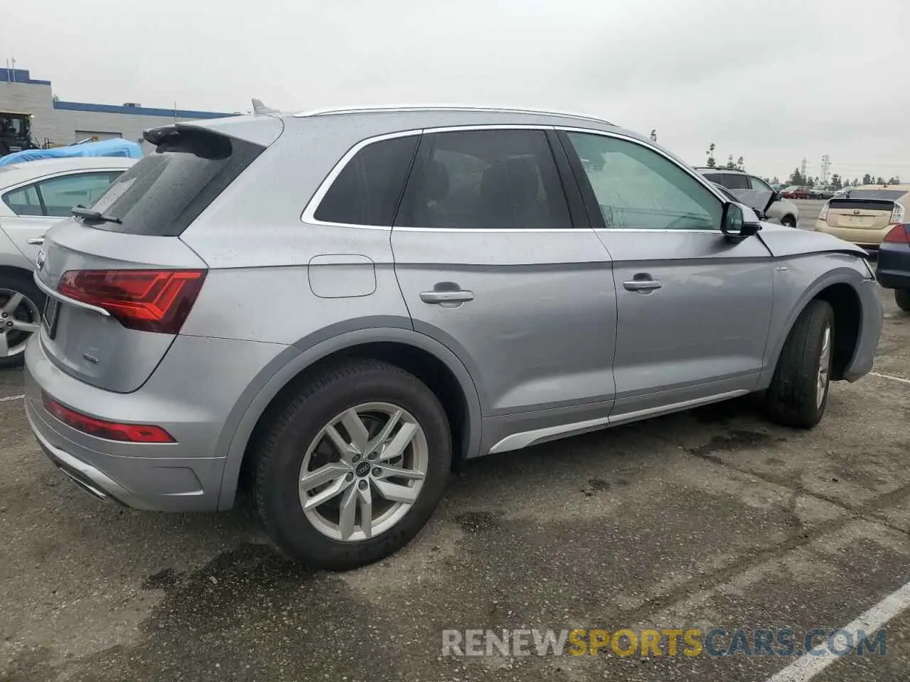 3 fotografías del automóvil dañado WA1GAAFY4P2132234 AUDI Q5 2023