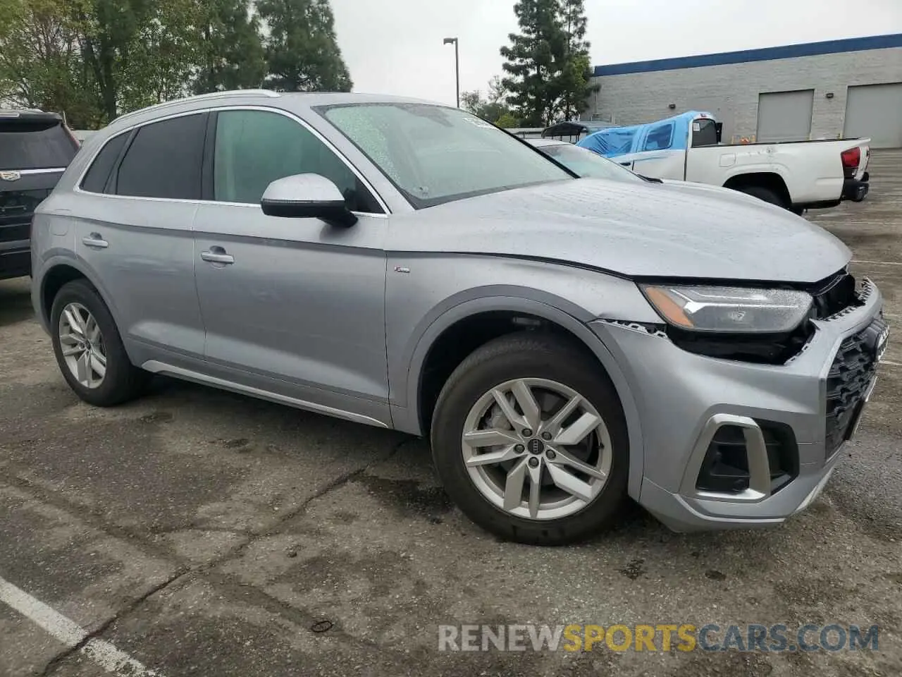 4 fotografías del automóvil dañado WA1GAAFY4P2132234 AUDI Q5 2023