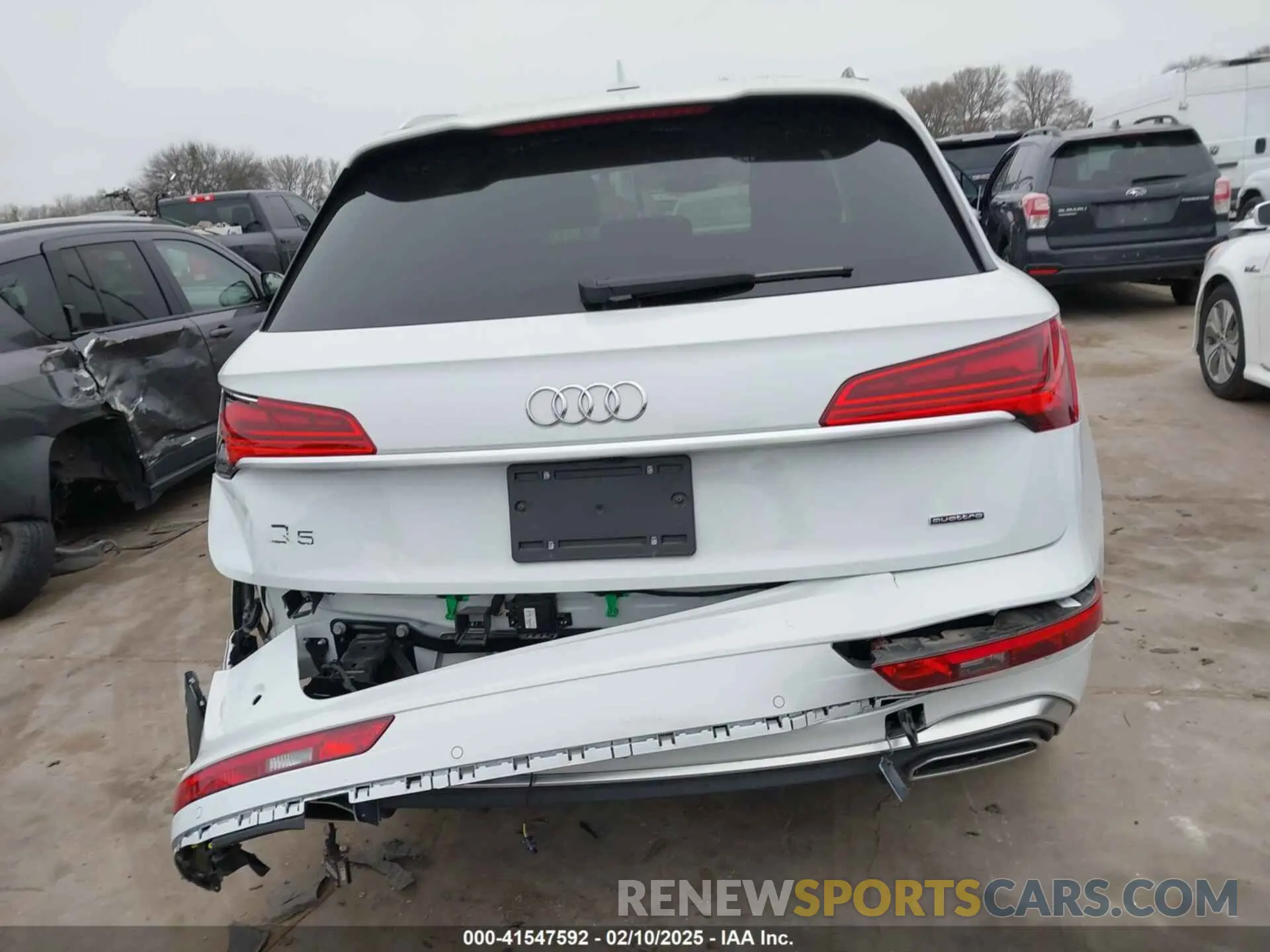 16 fotografías del automóvil dañado WA1GAAFY6P2135734 AUDI Q5 2023