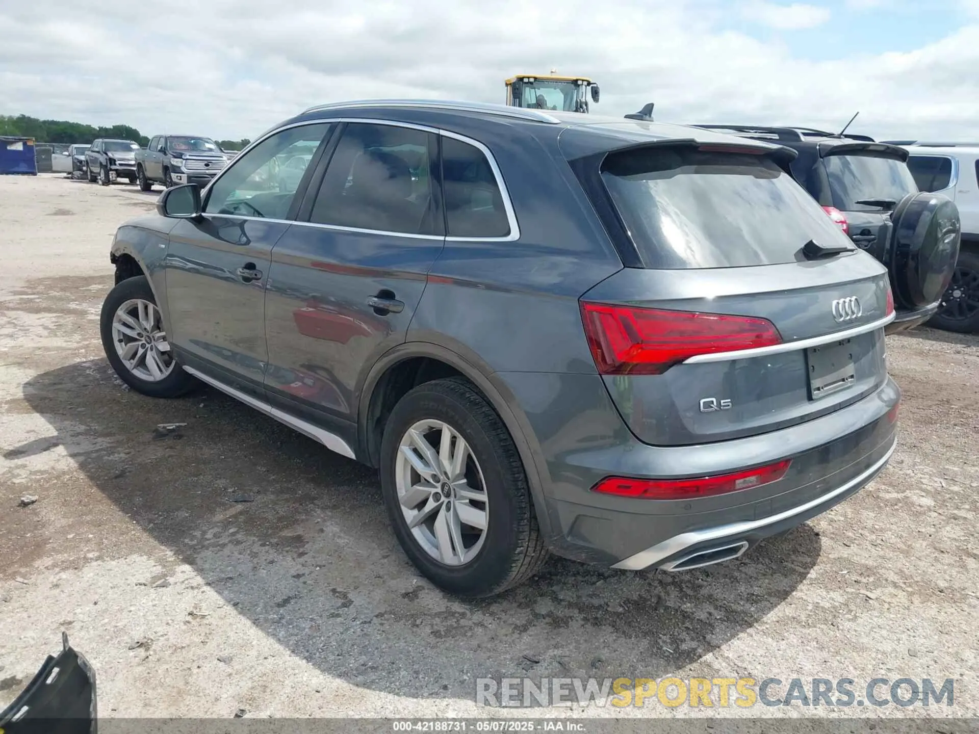 3 fotografías del automóvil dañado WA1GAAFY8P2034467 AUDI Q5 2023