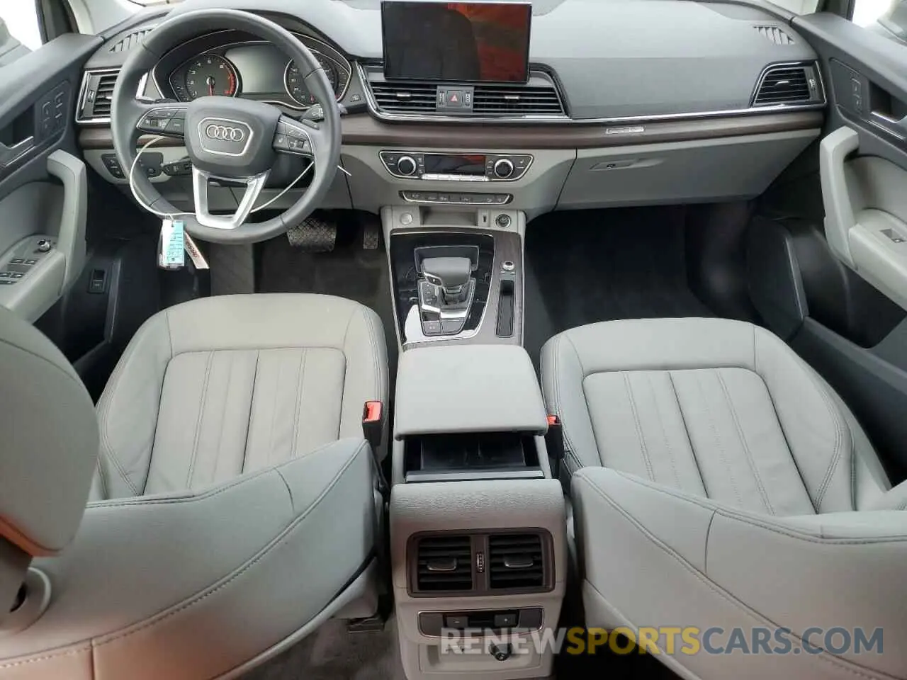 8 fotografías del automóvil dañado WA1GAAFY8P2175457 AUDI Q5 2023