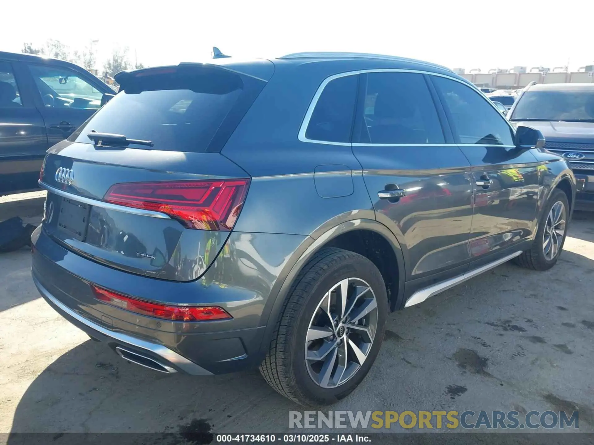 4 fotografías del automóvil dañado WA1GAAFY8P2189441 AUDI Q5 2023