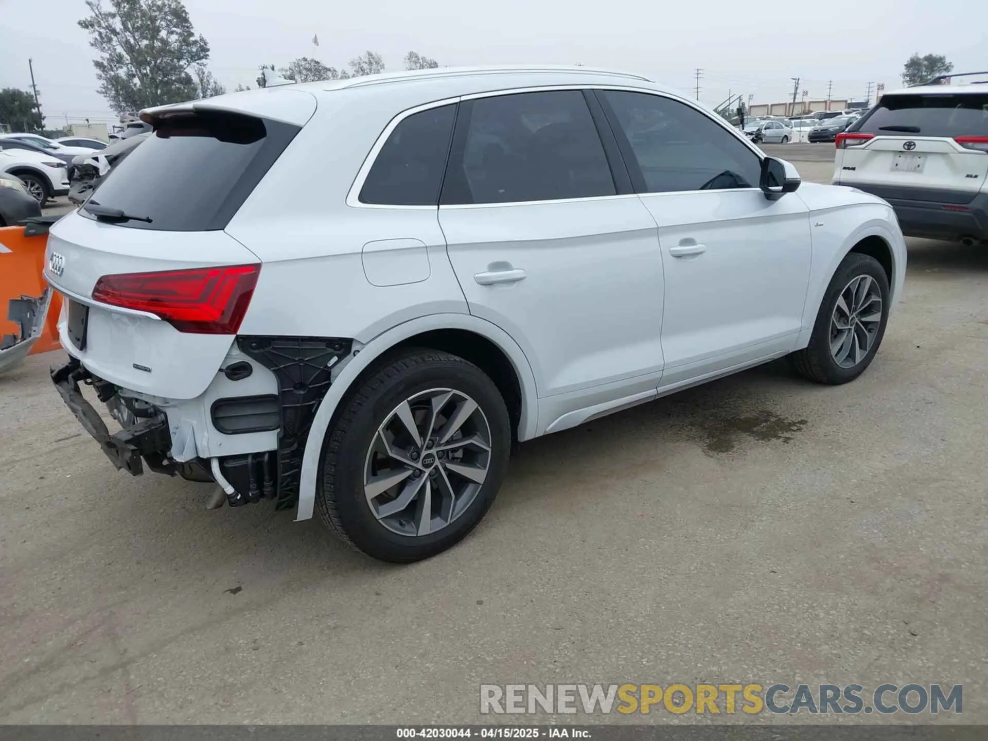 4 fotografías del automóvil dañado WA1GAAFY9P2135453 AUDI Q5 2023