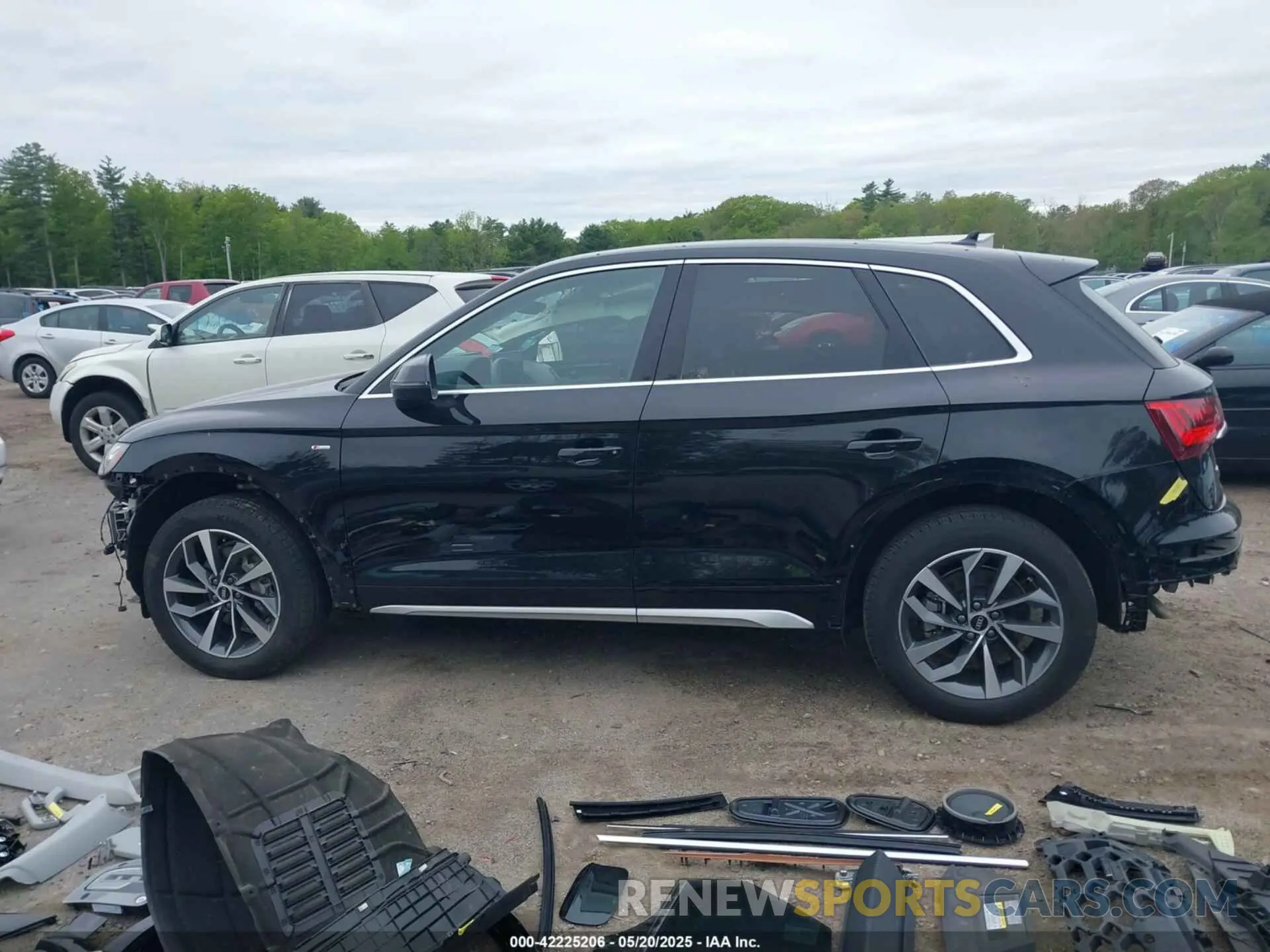 15 fotografías del automóvil dañado WA1GAAFYXP2068698 AUDI Q5 2023
