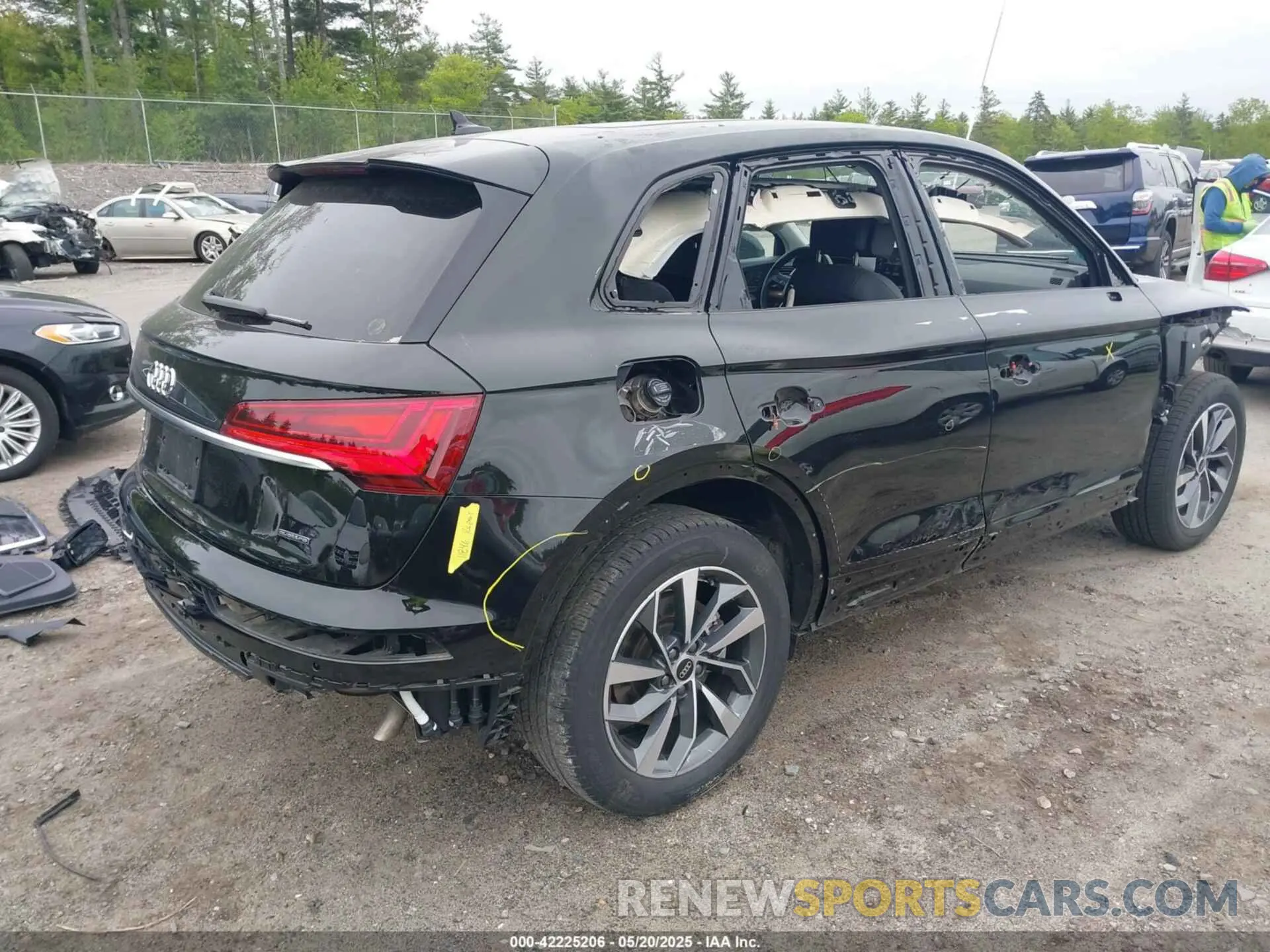 4 fotografías del automóvil dañado WA1GAAFYXP2068698 AUDI Q5 2023
