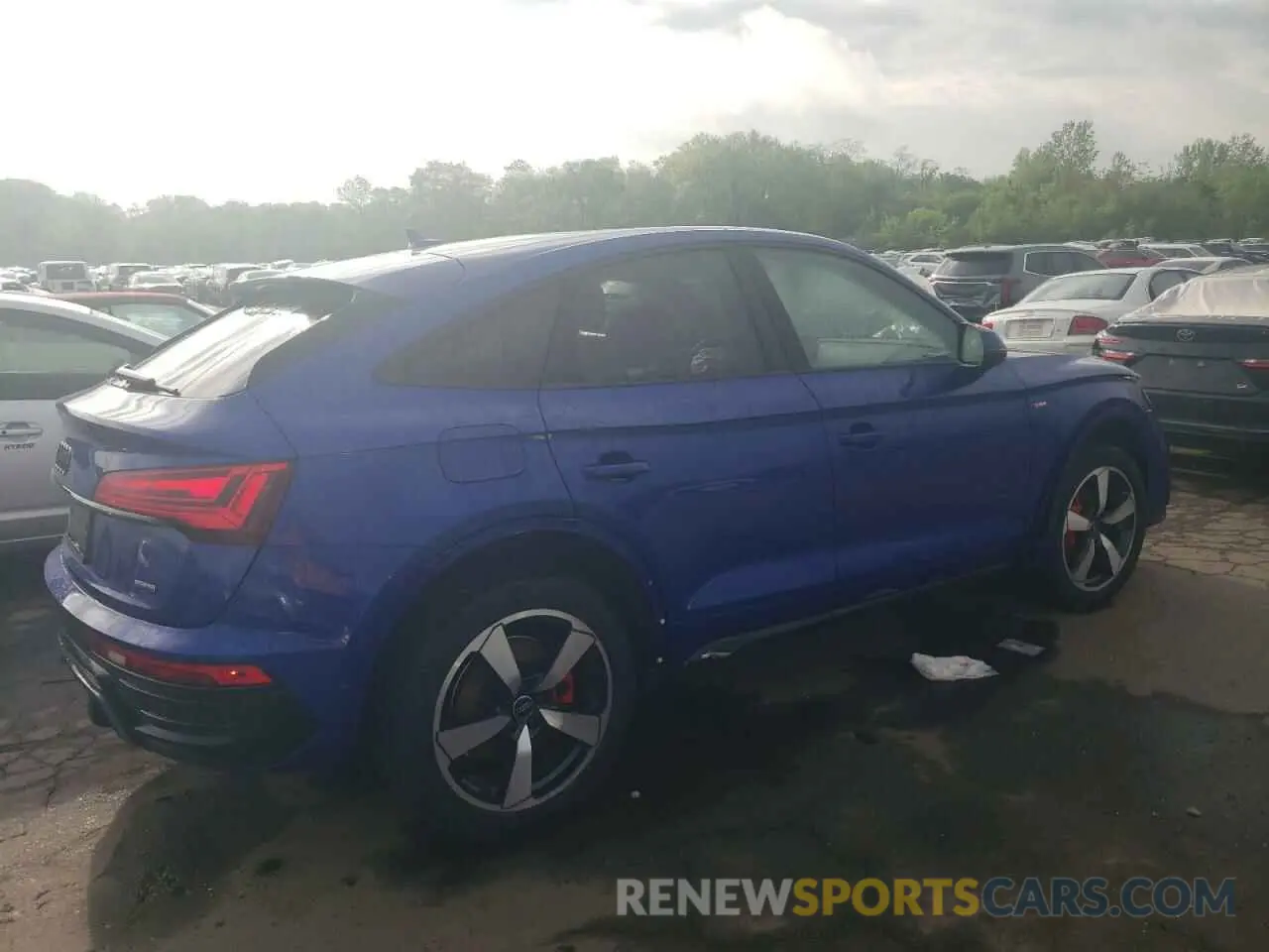 3 fotografías del automóvil dañado WA16AAFY8R2053891 AUDI Q5 2024