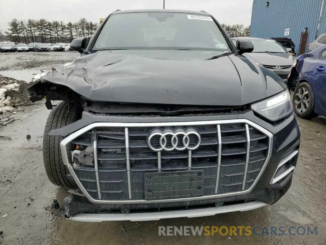5 fotografías del automóvil dañado WA1ABAFY0R2100659 AUDI Q5 2024