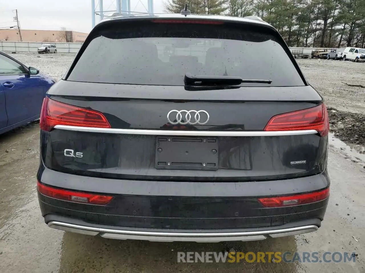 6 fotografías del automóvil dañado WA1ABAFY0R2100659 AUDI Q5 2024