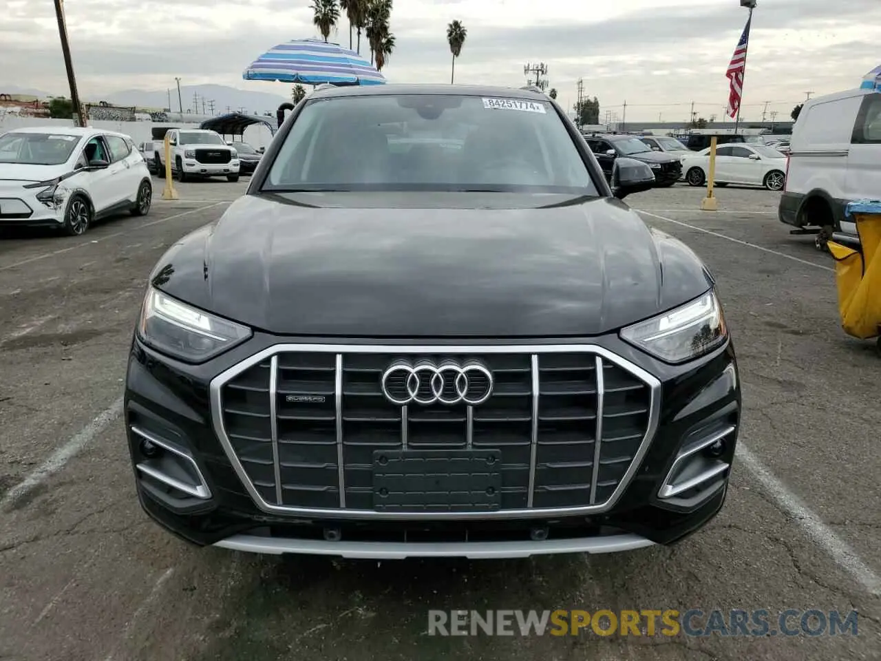 5 fotografías del automóvil dañado WA1ABAFY6R2137571 AUDI Q5 2024