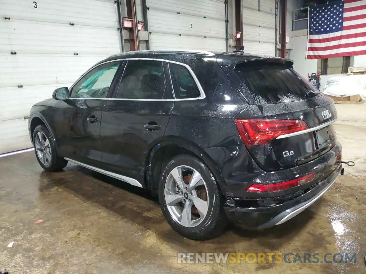 2 fotografías del automóvil dañado WA1BBAFY6R2017287 AUDI Q5 2024
