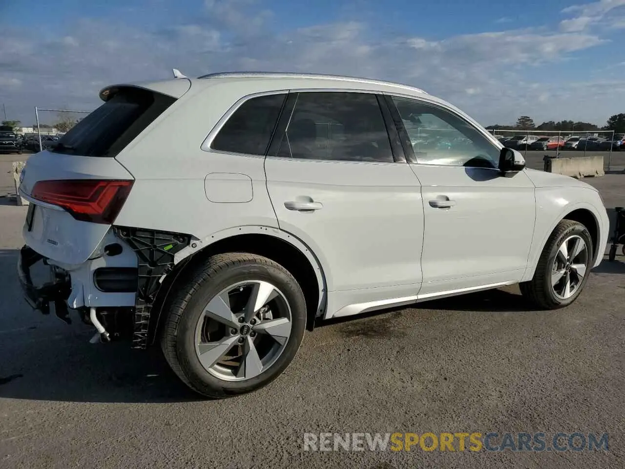 3 fotografías del automóvil dañado WA1BBAFY8R2047116 AUDI Q5 2024