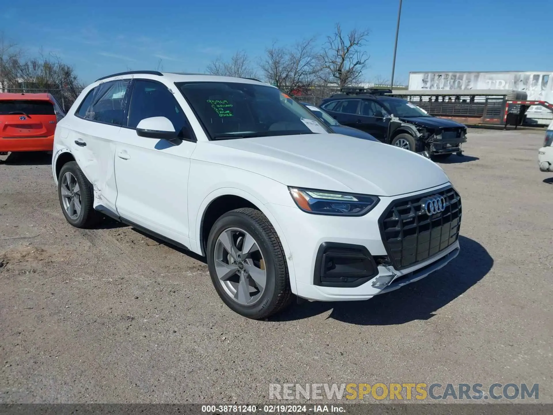 1 fotografías del automóvil dañado WA1BBAFYXR2021455 AUDI Q5 2024