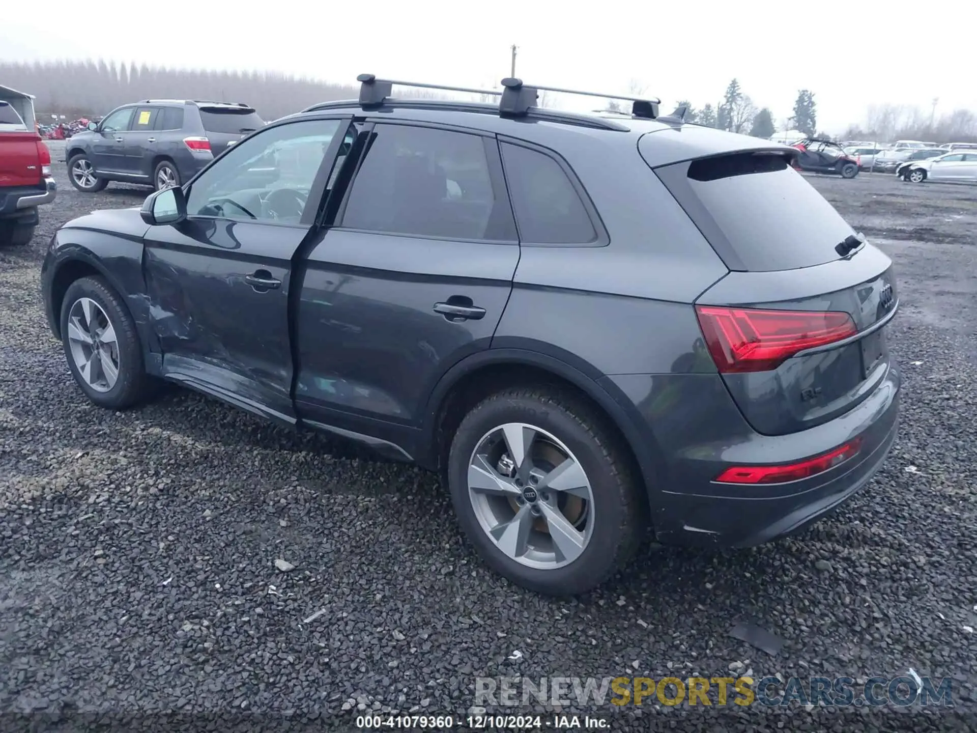 3 fotografías del automóvil dañado WA1BBBFY3R2016037 AUDI Q5 2024