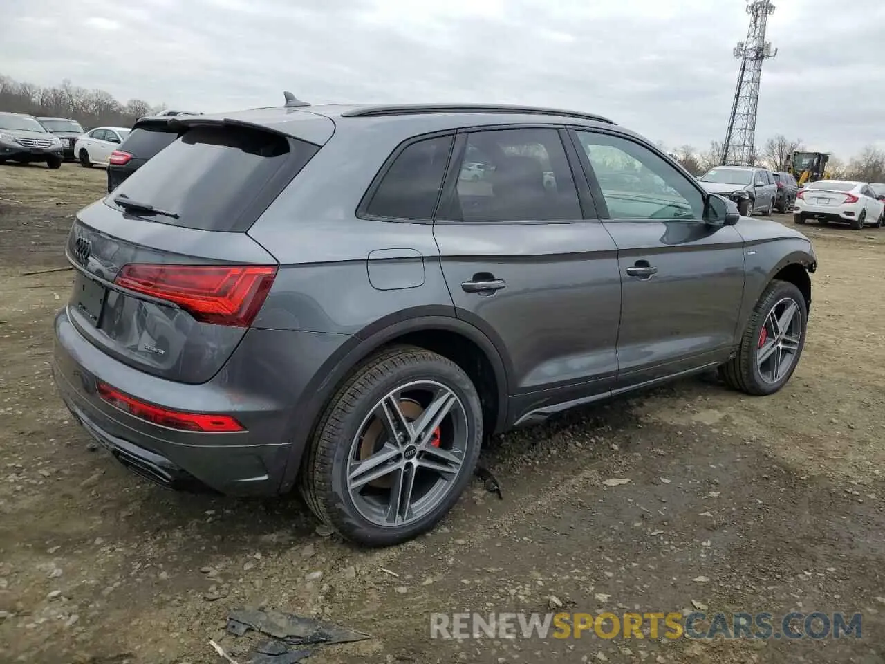3 fotografías del automóvil dañado WA1E2AFY0R2139219 AUDI Q5 2024