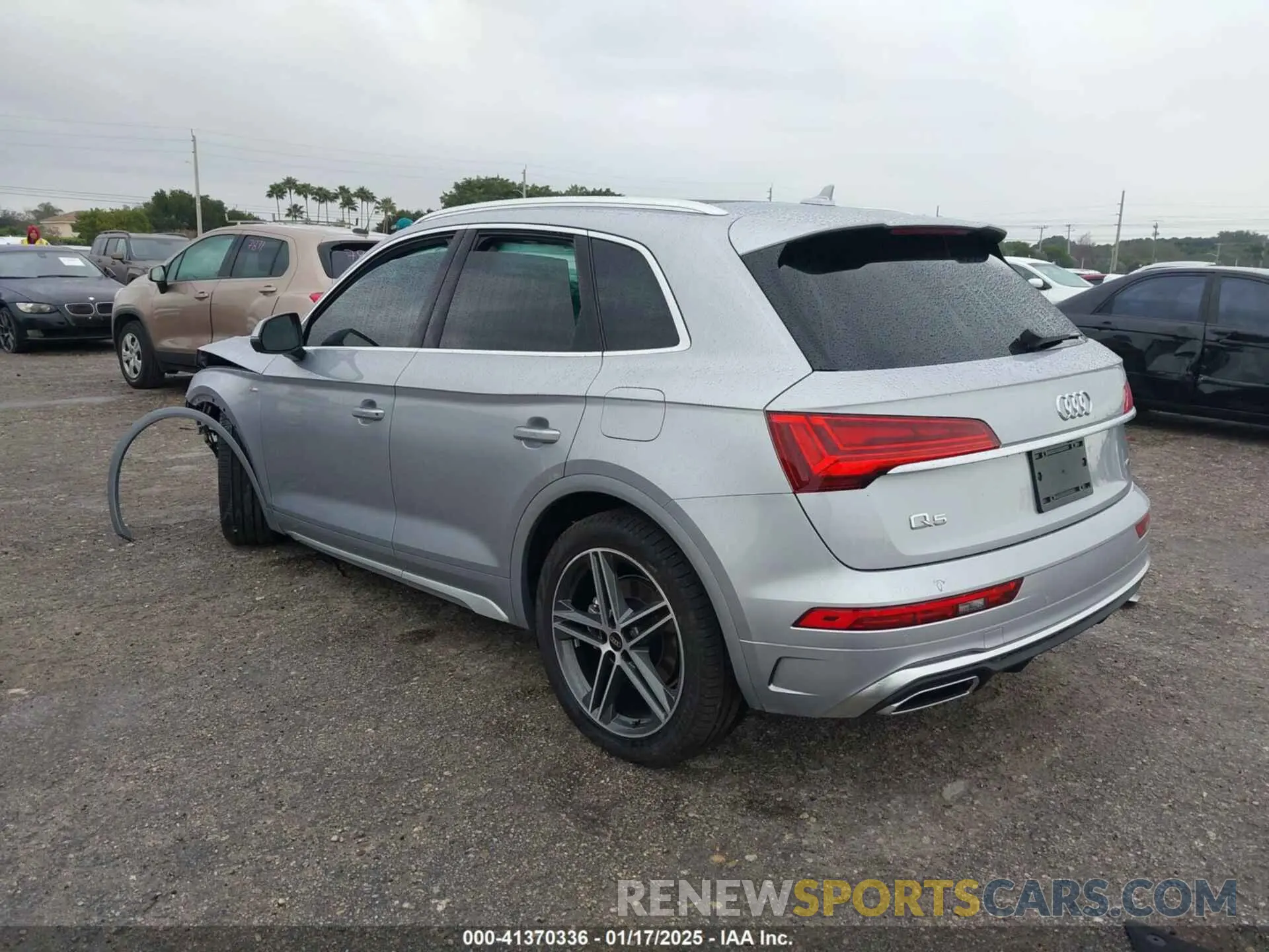3 fotografías del automóvil dañado WA1E2AFY2R2145801 AUDI Q5 2024