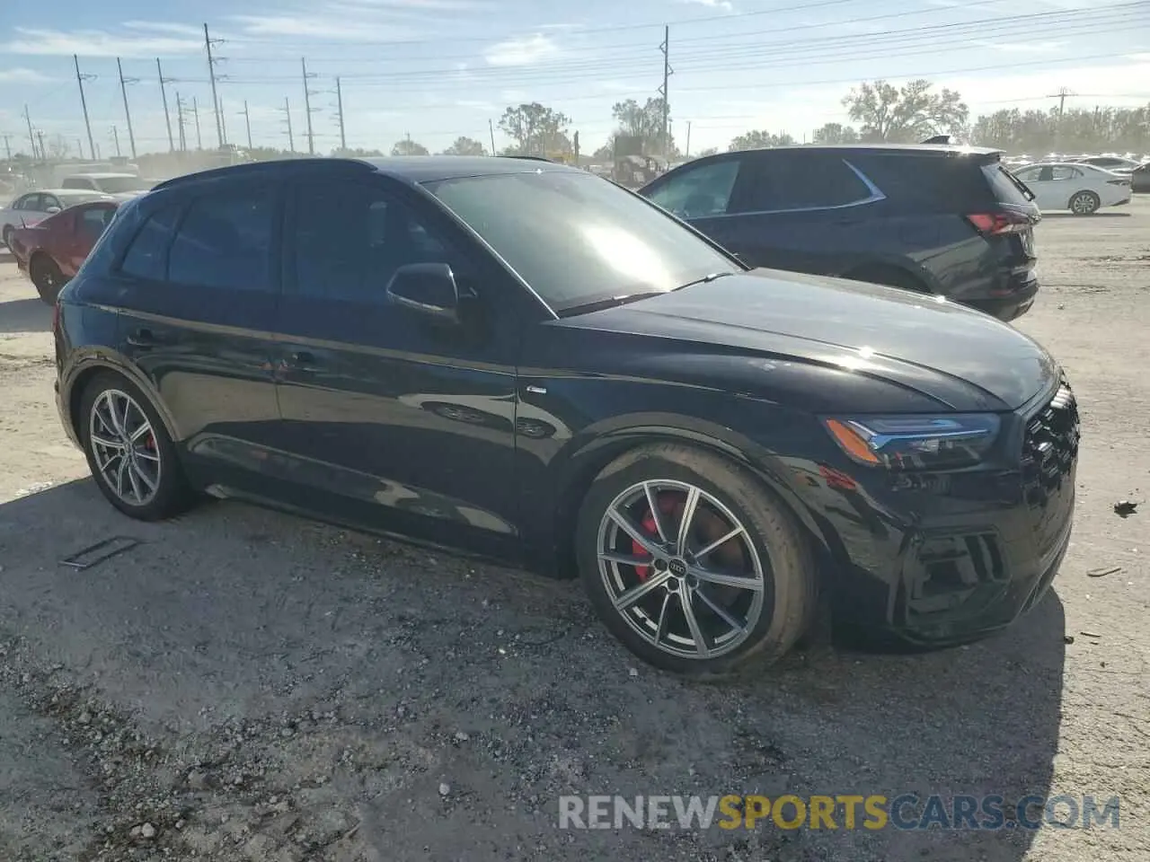 4 fotografías del automóvil dañado WA1E2AFY4R2028866 AUDI Q5 2024