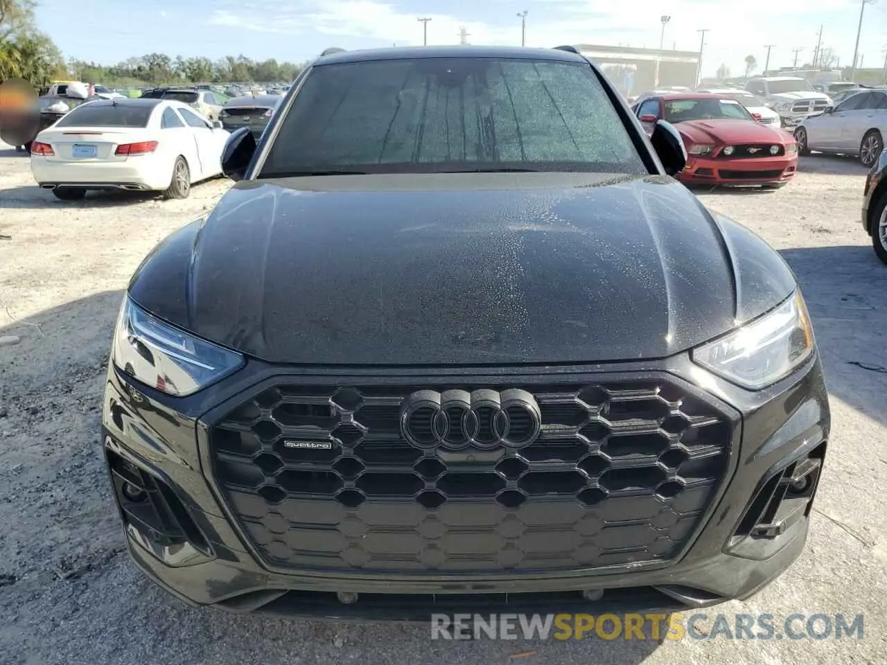 5 fotografías del automóvil dañado WA1E2AFY4R2028866 AUDI Q5 2024