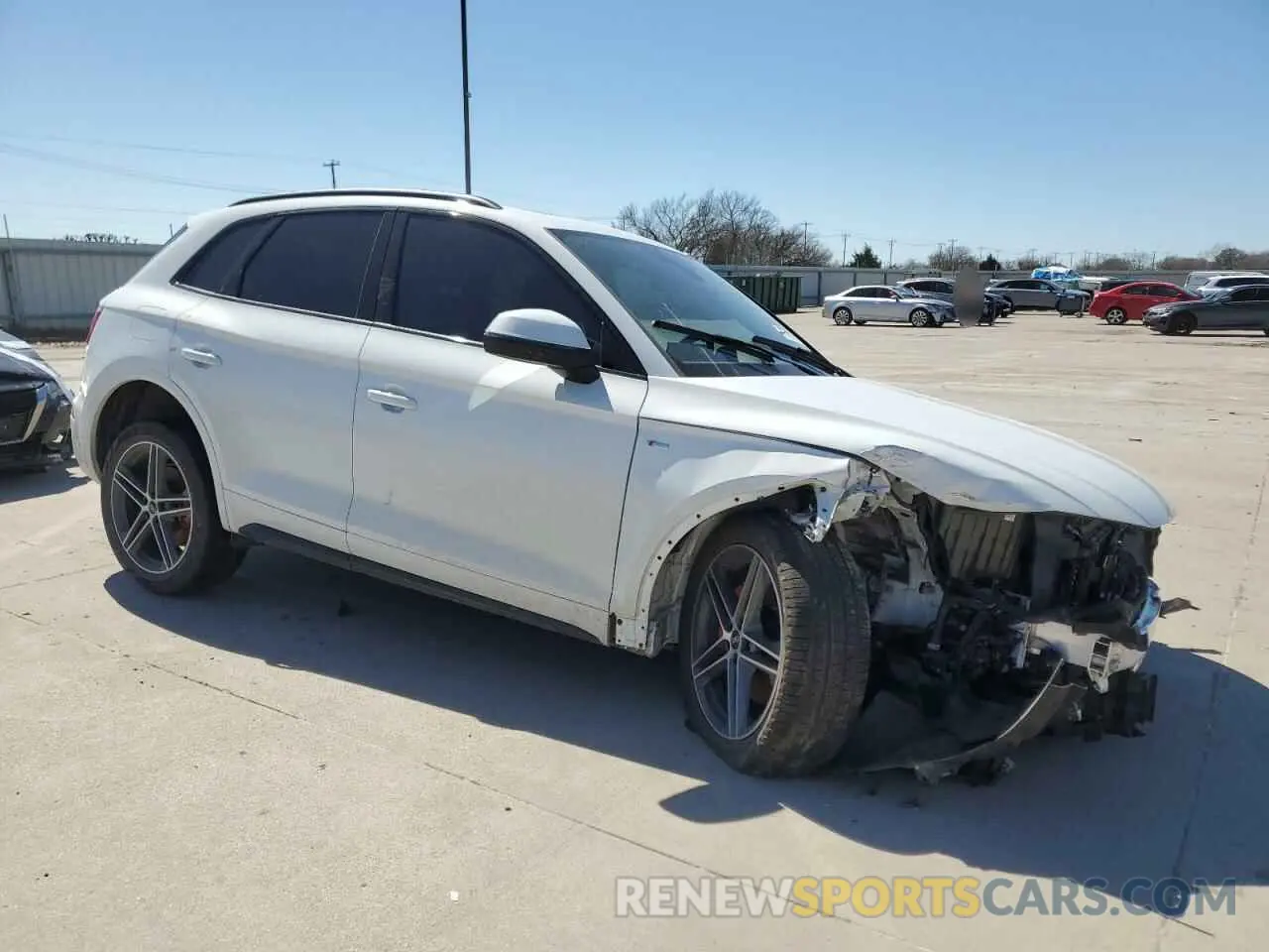 4 fotografías del automóvil dañado WA1E2AFY5R2005452 AUDI Q5 2024