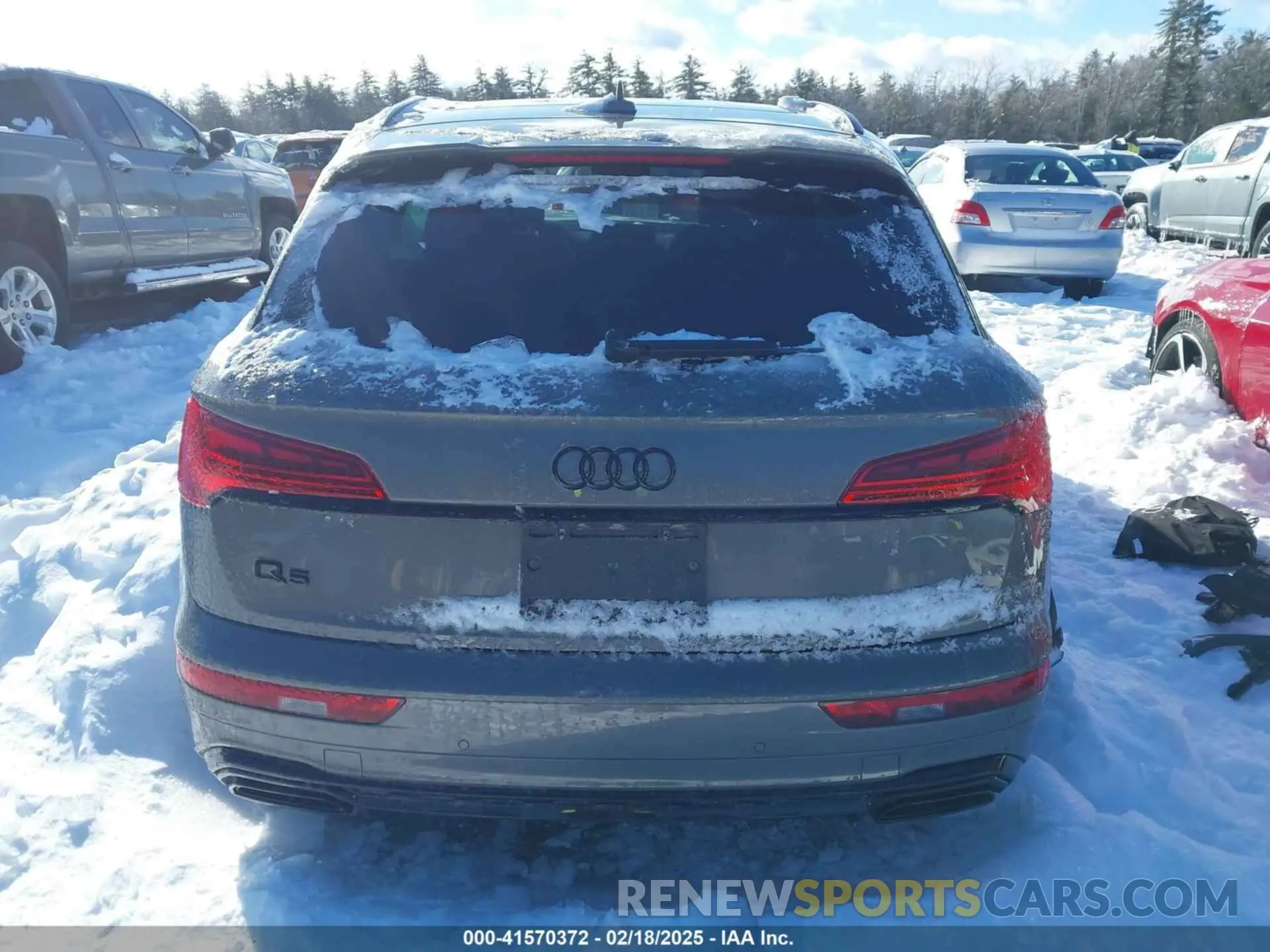 17 fotografías del automóvil dañado WA1E2AFY5R2138471 AUDI Q5 2024