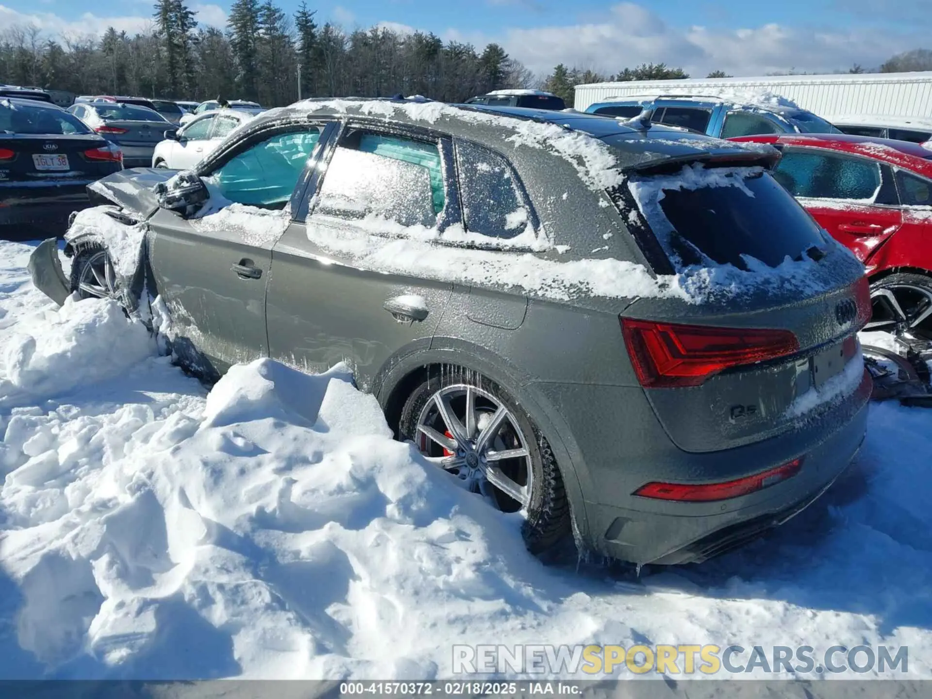 3 fotografías del automóvil dañado WA1E2AFY5R2138471 AUDI Q5 2024