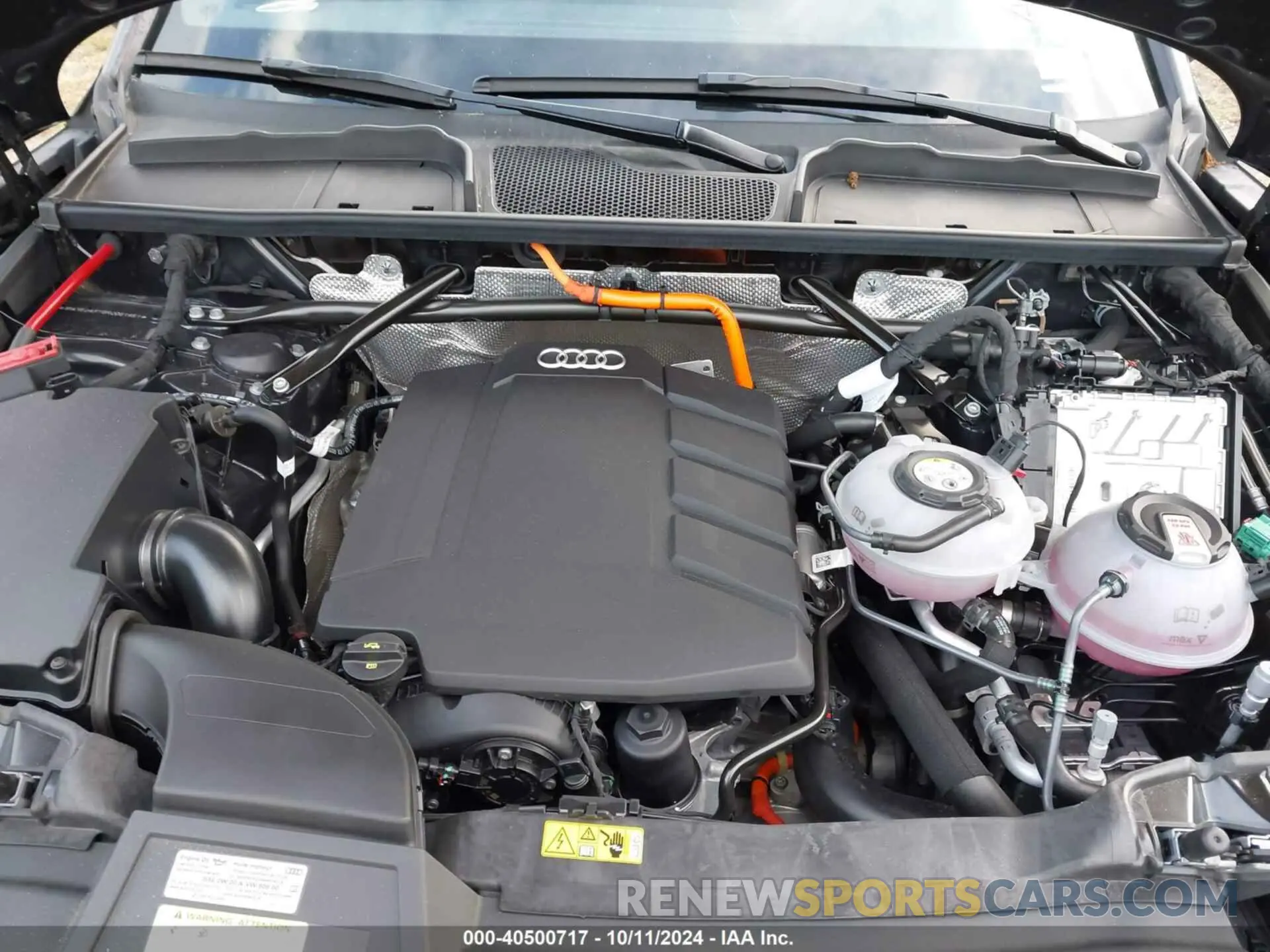 10 fotografías del automóvil dañado WA1E2AFY6R2061951 AUDI Q5 2024