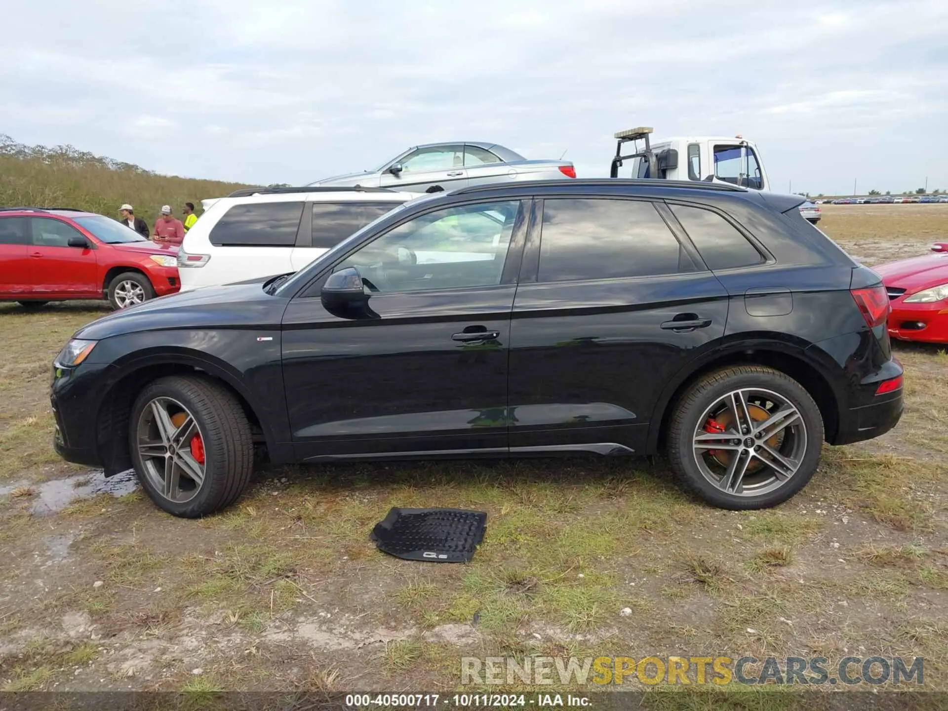 13 fotografías del automóvil dañado WA1E2AFY6R2061951 AUDI Q5 2024