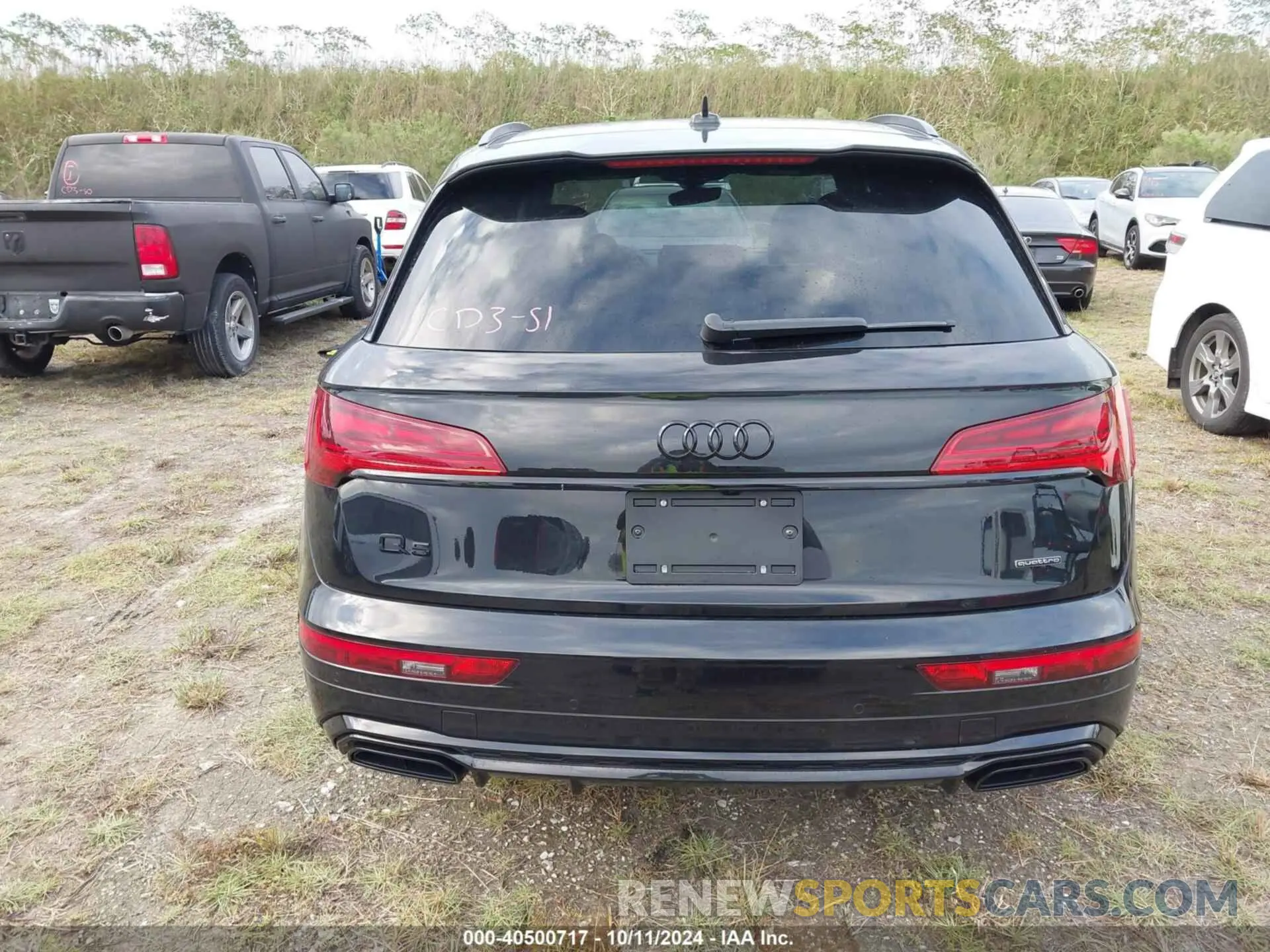 15 fotografías del automóvil dañado WA1E2AFY6R2061951 AUDI Q5 2024