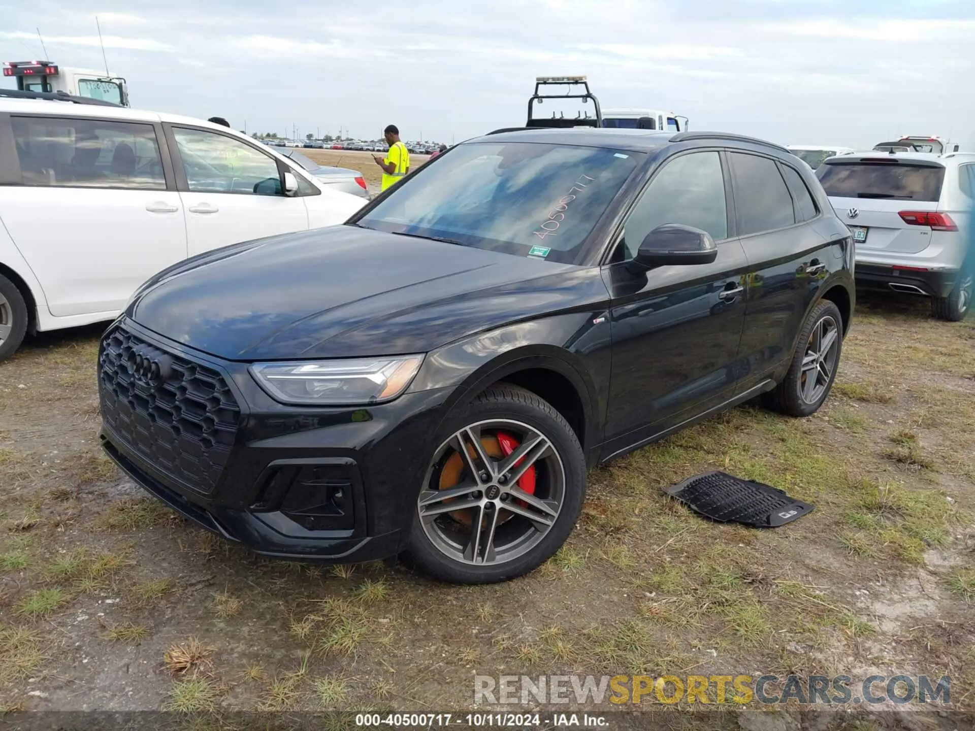 2 fotografías del automóvil dañado WA1E2AFY6R2061951 AUDI Q5 2024