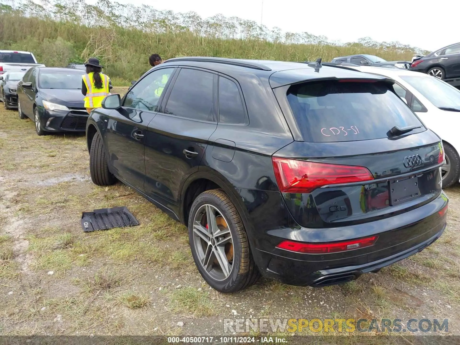 3 fotografías del automóvil dañado WA1E2AFY6R2061951 AUDI Q5 2024