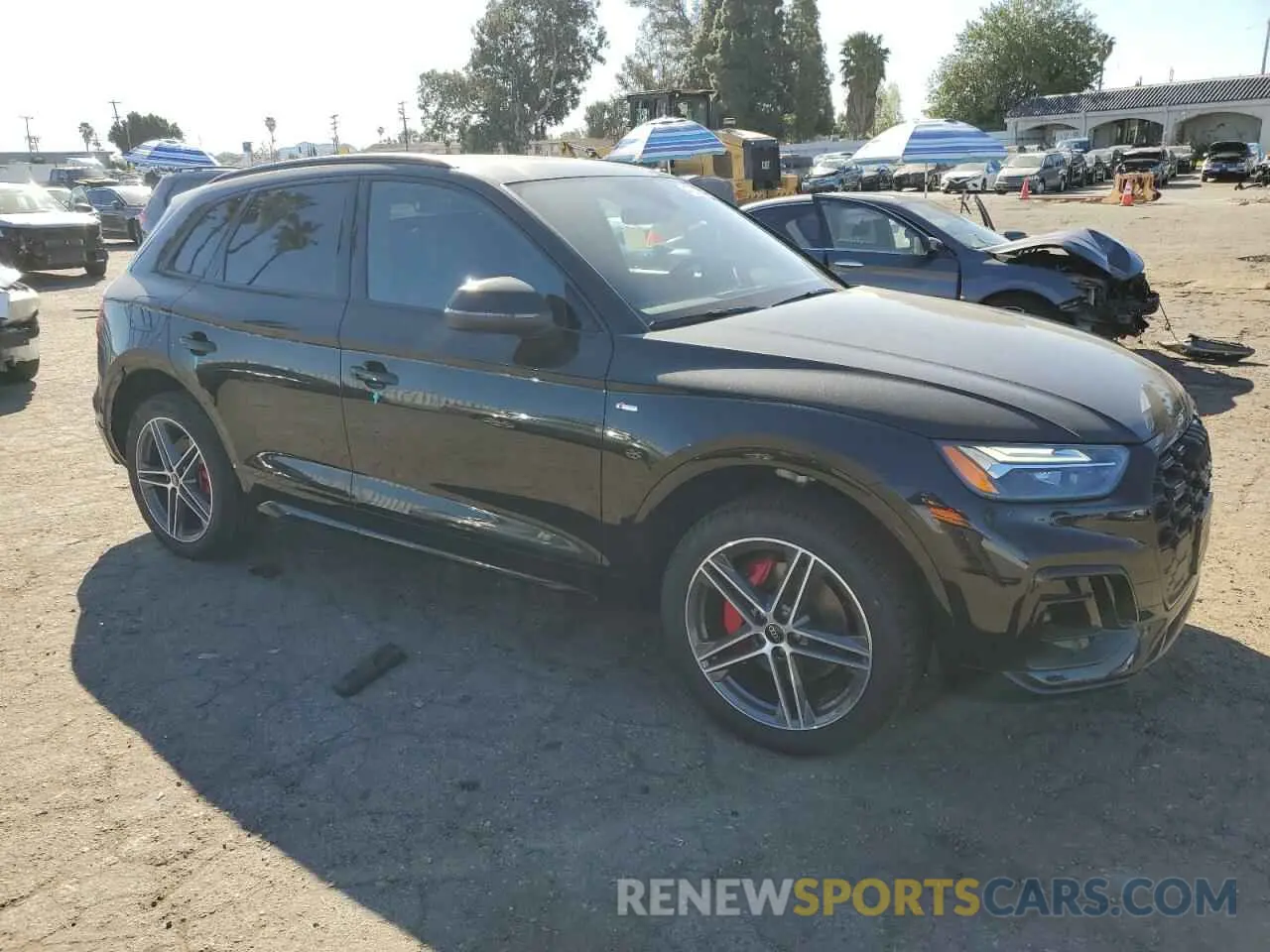 4 fotografías del automóvil dañado WA1E2AFY6R2125874 AUDI Q5 2024