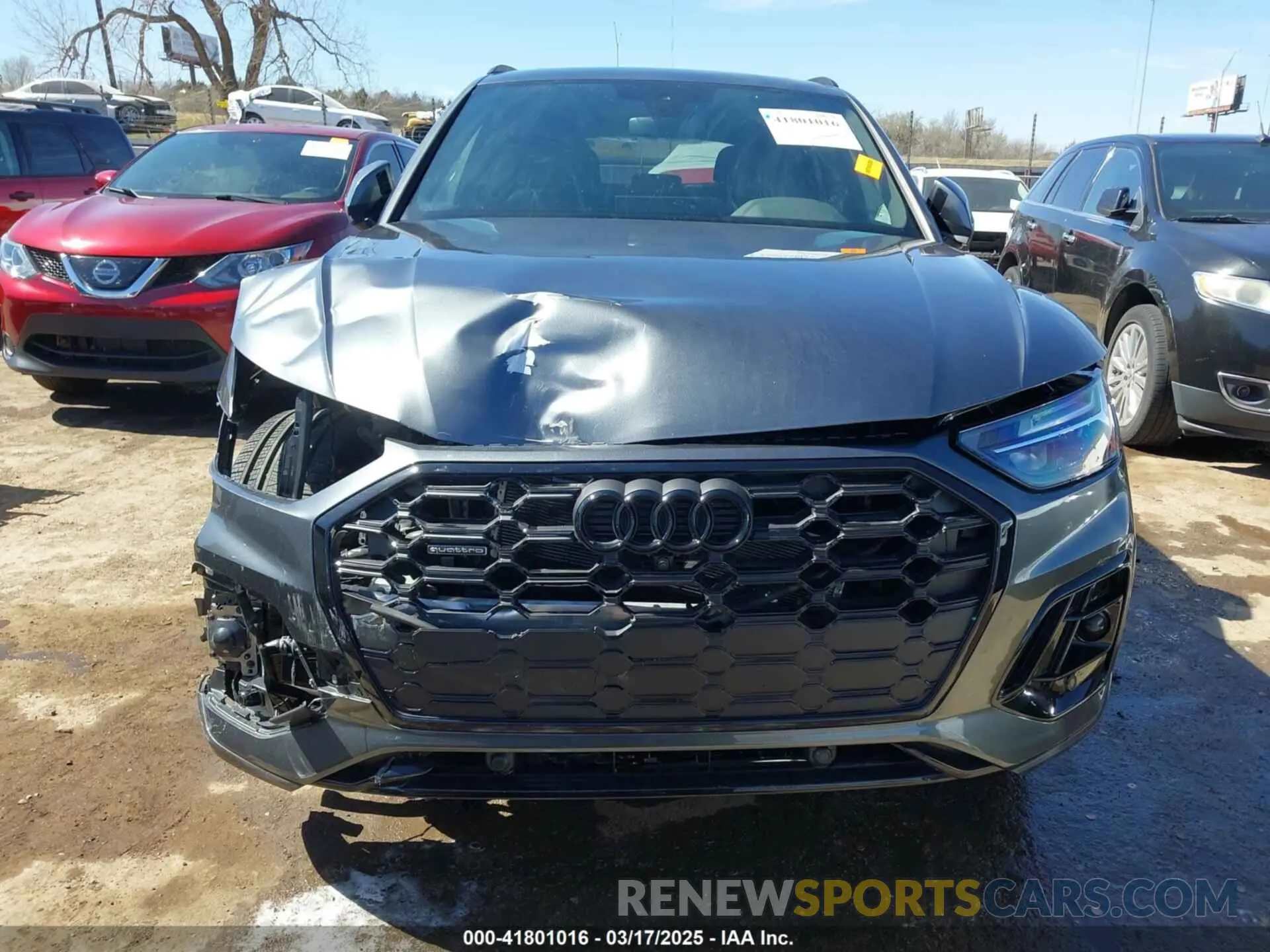 13 fotografías del automóvil dañado WA1E2AFY6R2149950 AUDI Q5 2024