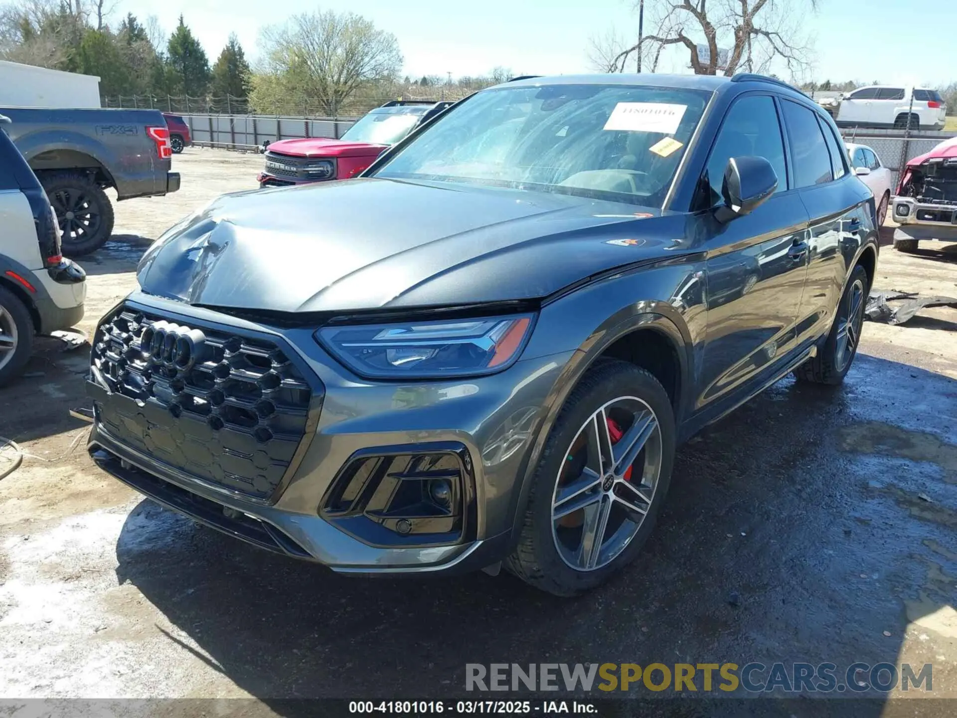 2 fotografías del automóvil dañado WA1E2AFY6R2149950 AUDI Q5 2024