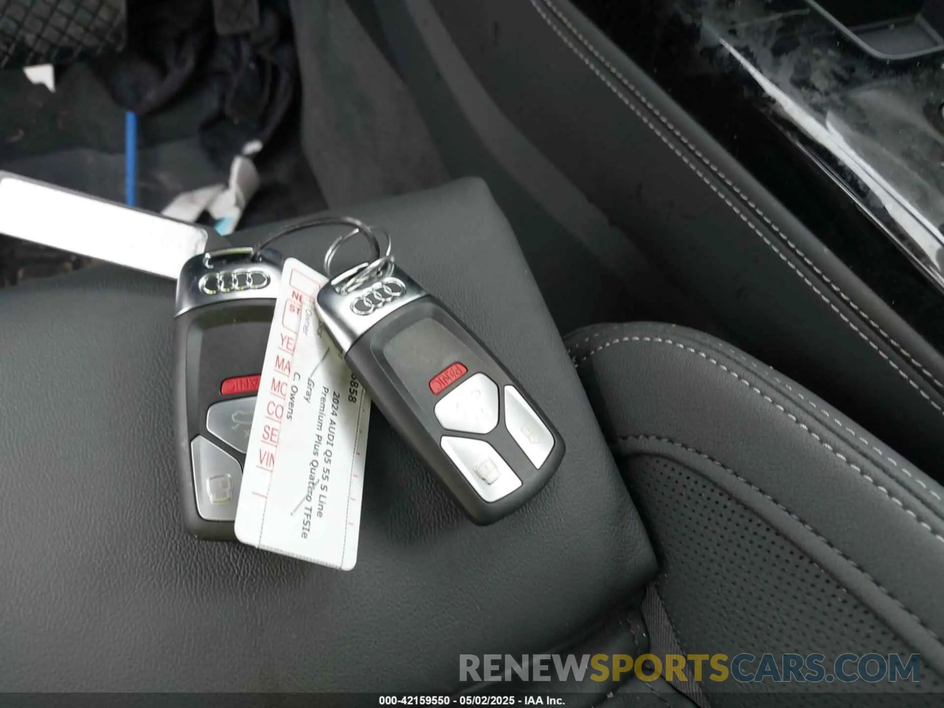 11 fotografías del automóvil dañado WA1E2AFY7R2150931 AUDI Q5 2024